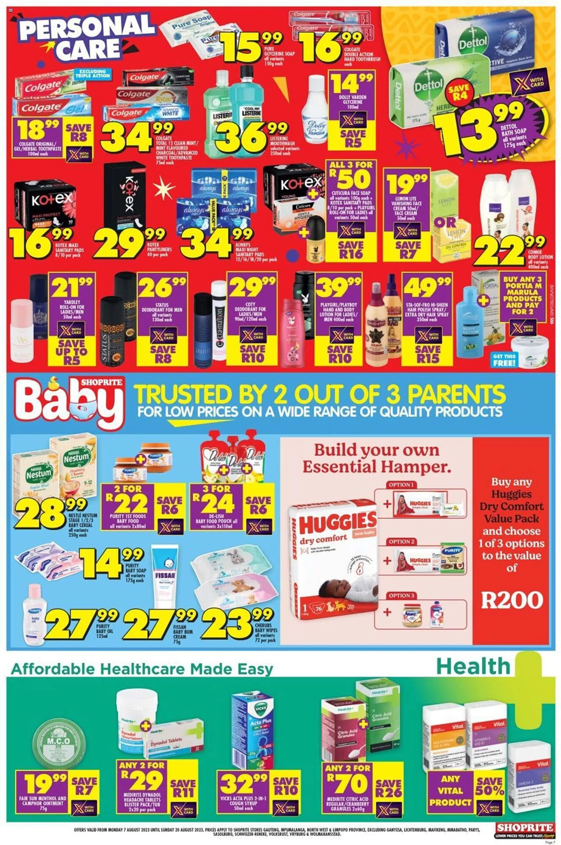 Shoprite catalogue from 7 August to 20 August 2023 - Catalogue Page 7