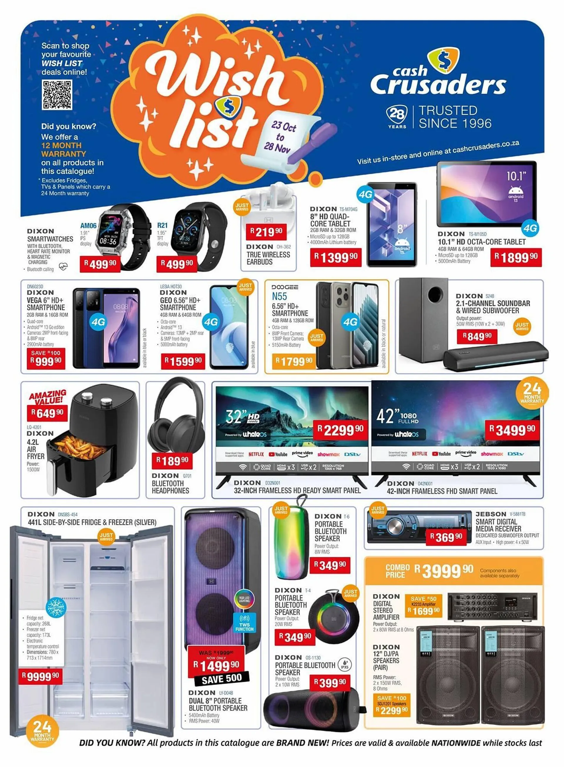 Cash Crusaders catalogue from 24 October to 28 November 2024 - Catalogue Page 1