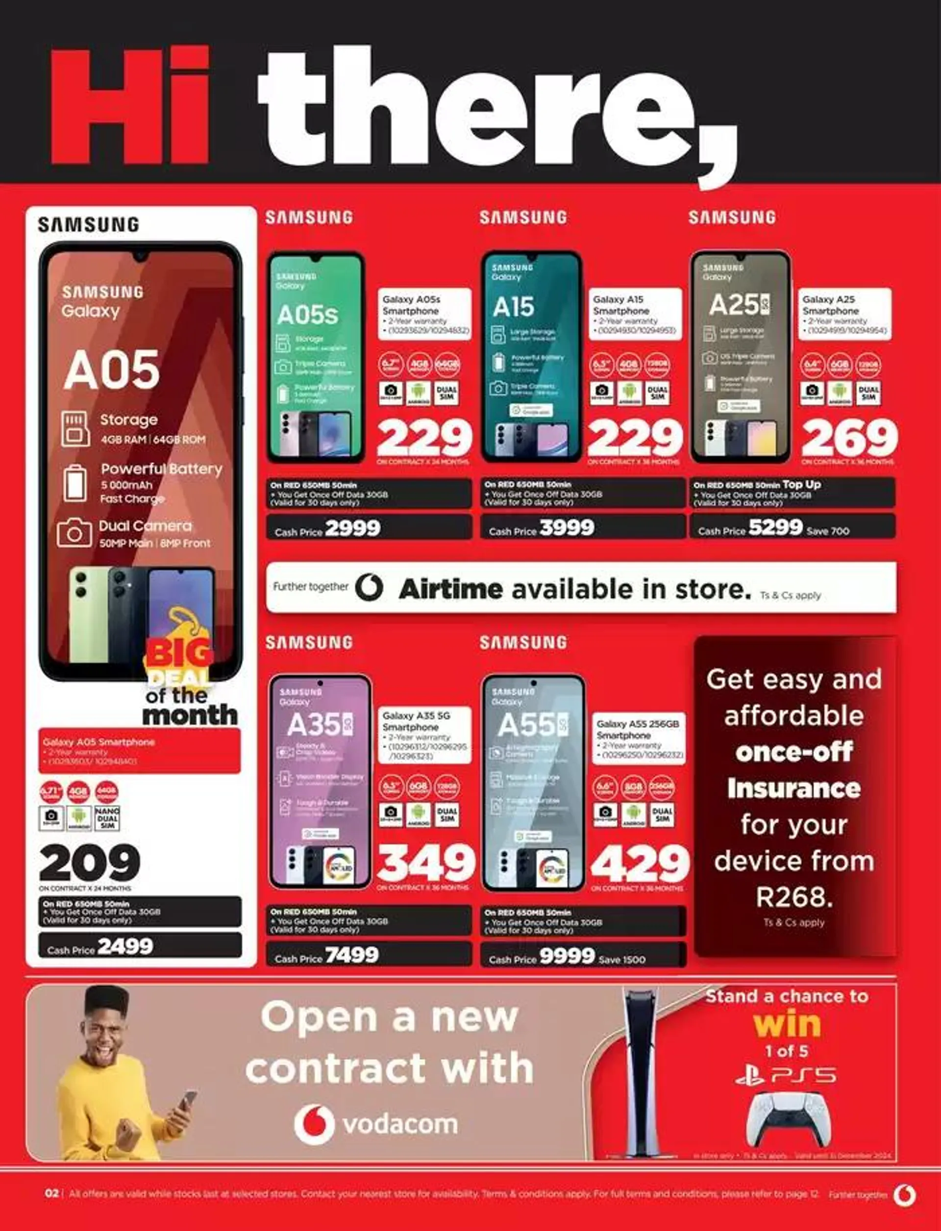 Vodacom from 8 October to 6 November 2024 - Catalogue Page 4