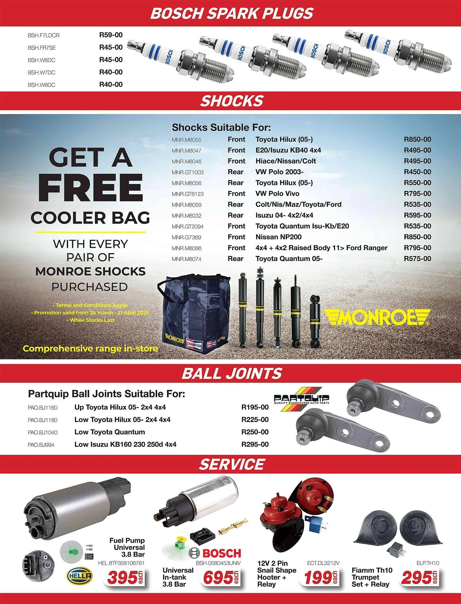 AutoZone catalogue from 24 March to 21 April 2025 - Catalogue Page 6