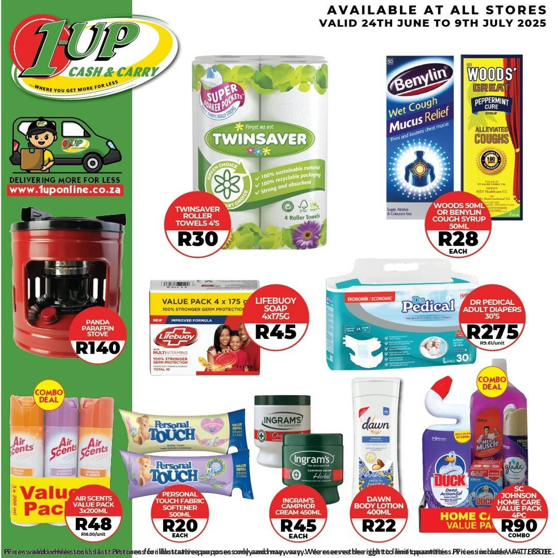 1UP catalogue from 24 June to 9 July 2025 - Catalogue Page 1