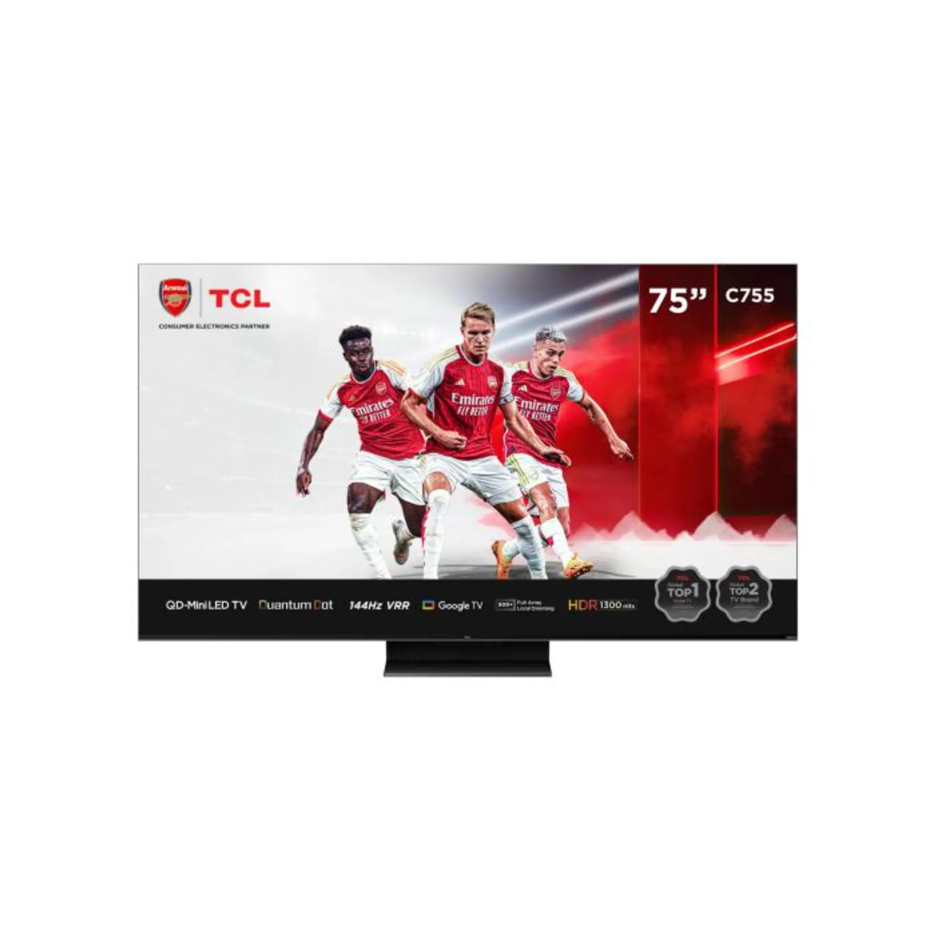 TCL 75-Inch Mini LED 4K TV-75C755