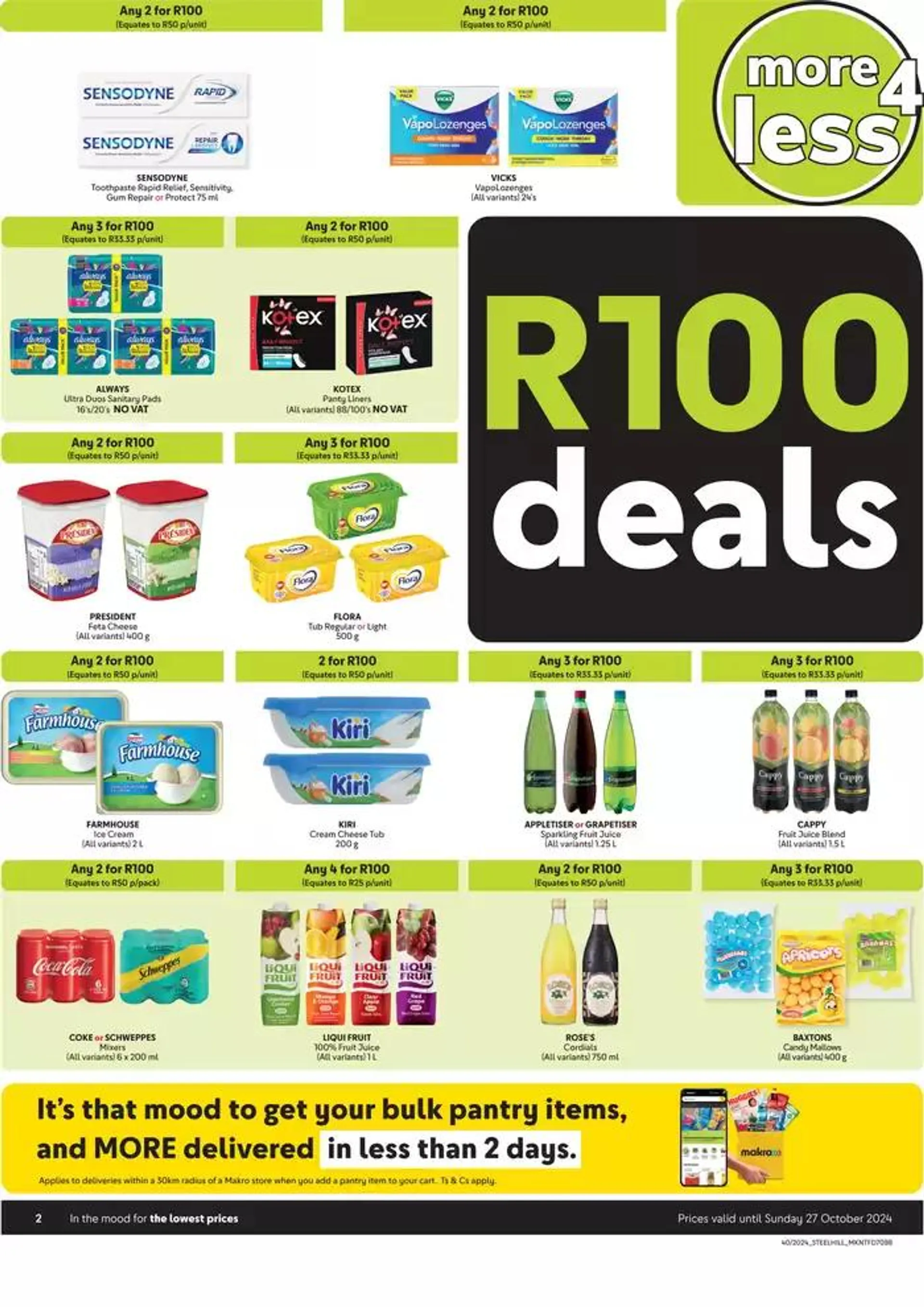 Makro : More 4 Less from 30 September to 27 October 2024 - Catalogue Page 2