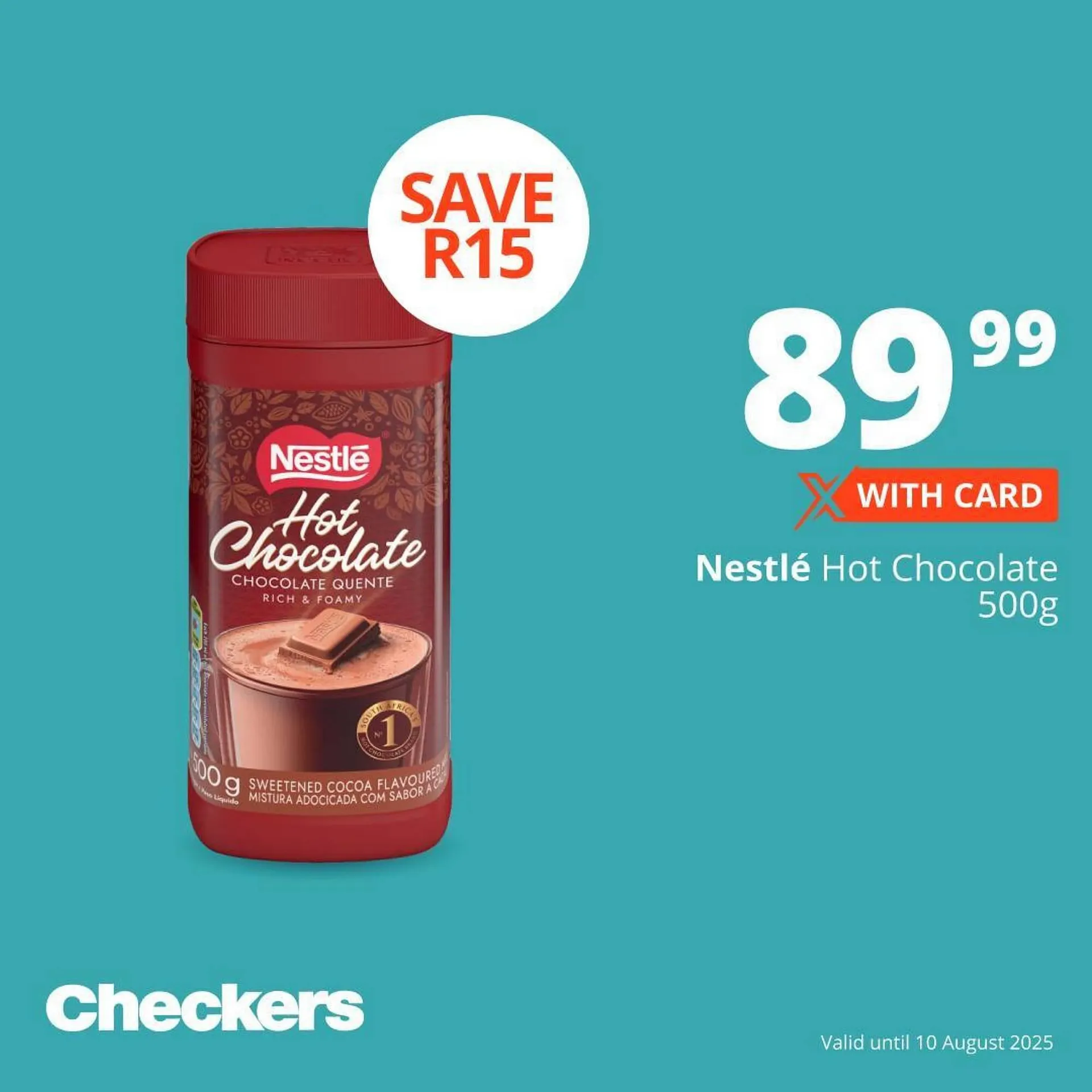Checkers catalogue from 25 July to 10 August 2025 - Catalogue Page 1