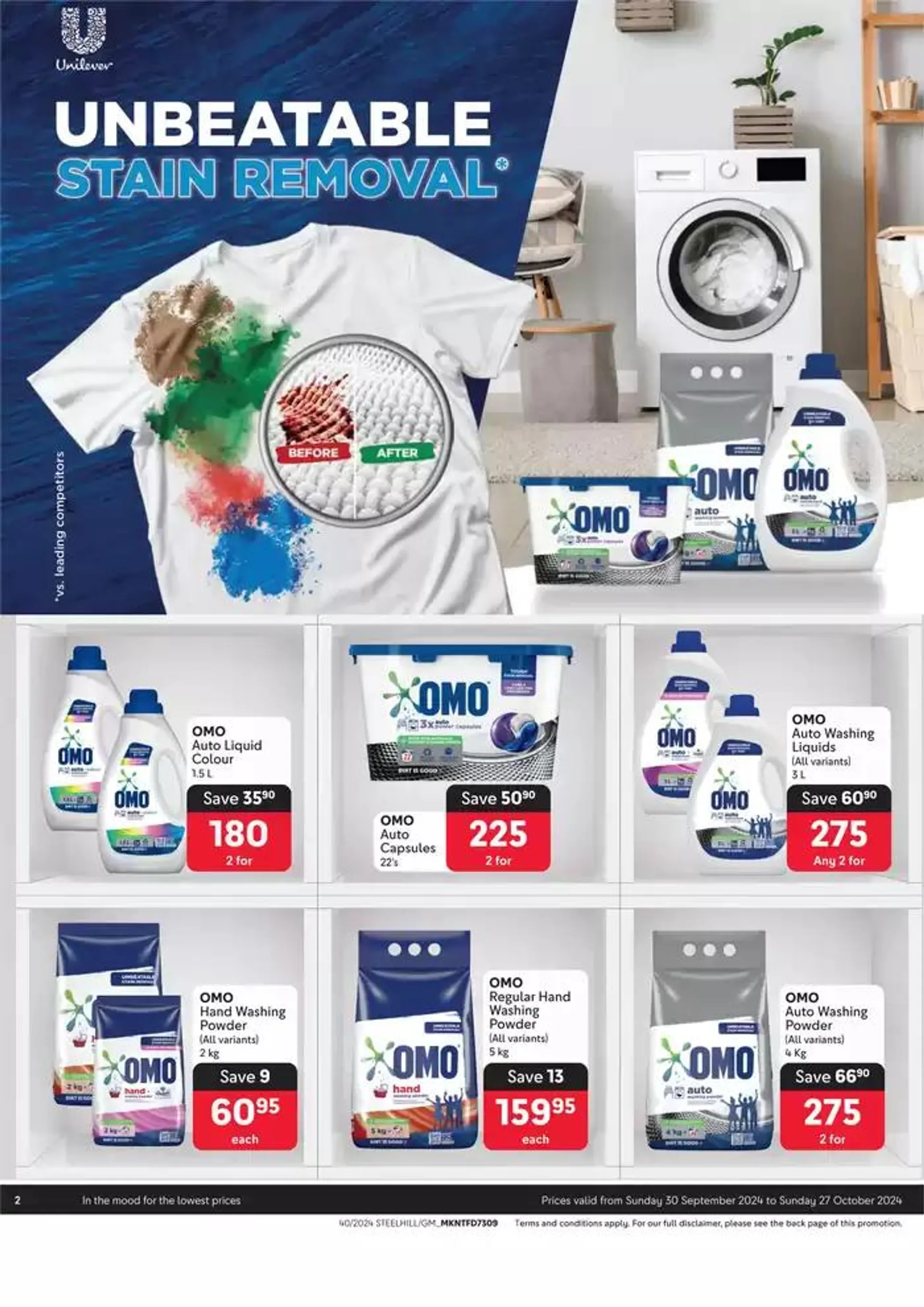 Makro : Homecare Cleaning from 30 September to 27 October 2024 - Catalogue Page 2