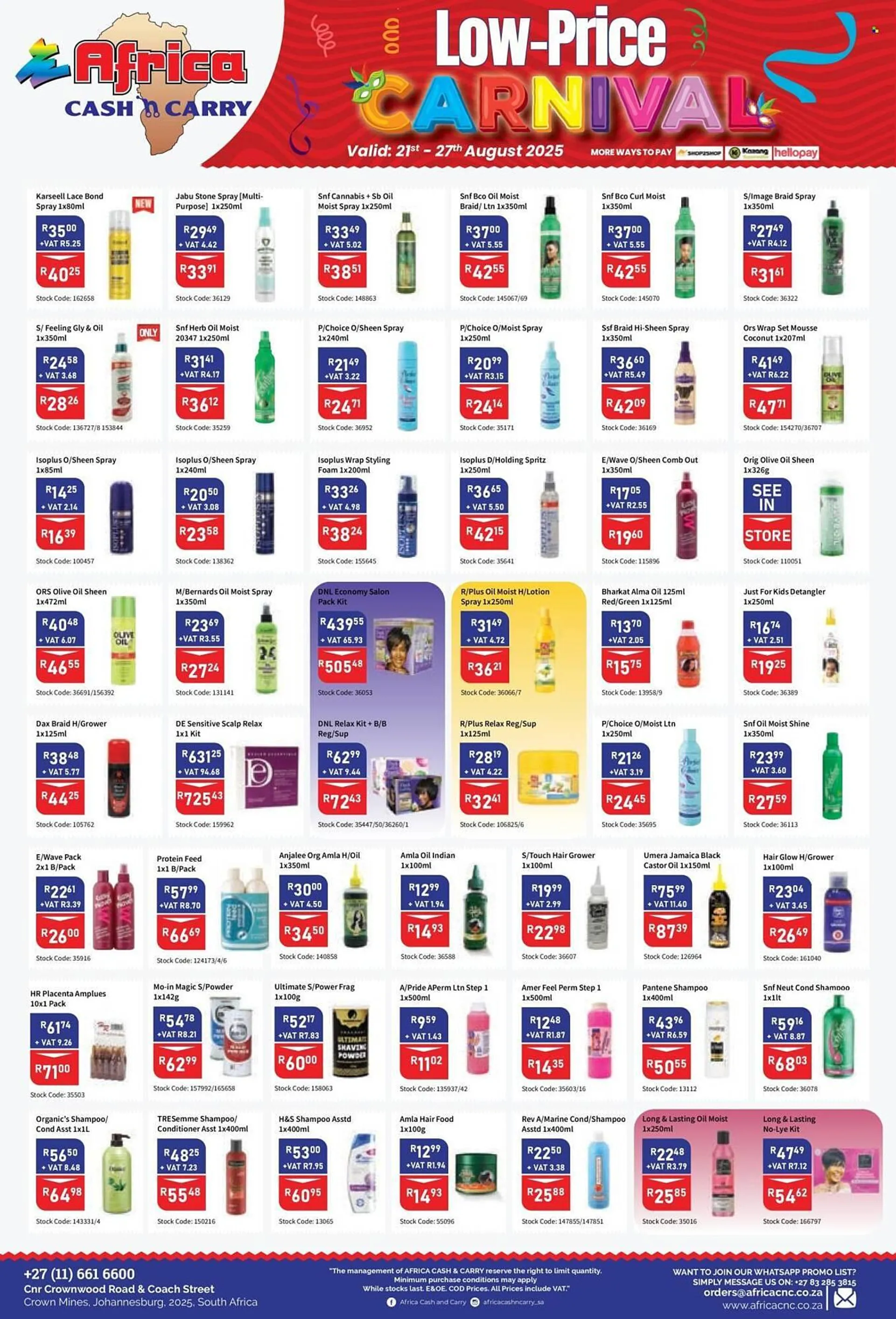 Africa Cash and Carry catalogue - 1