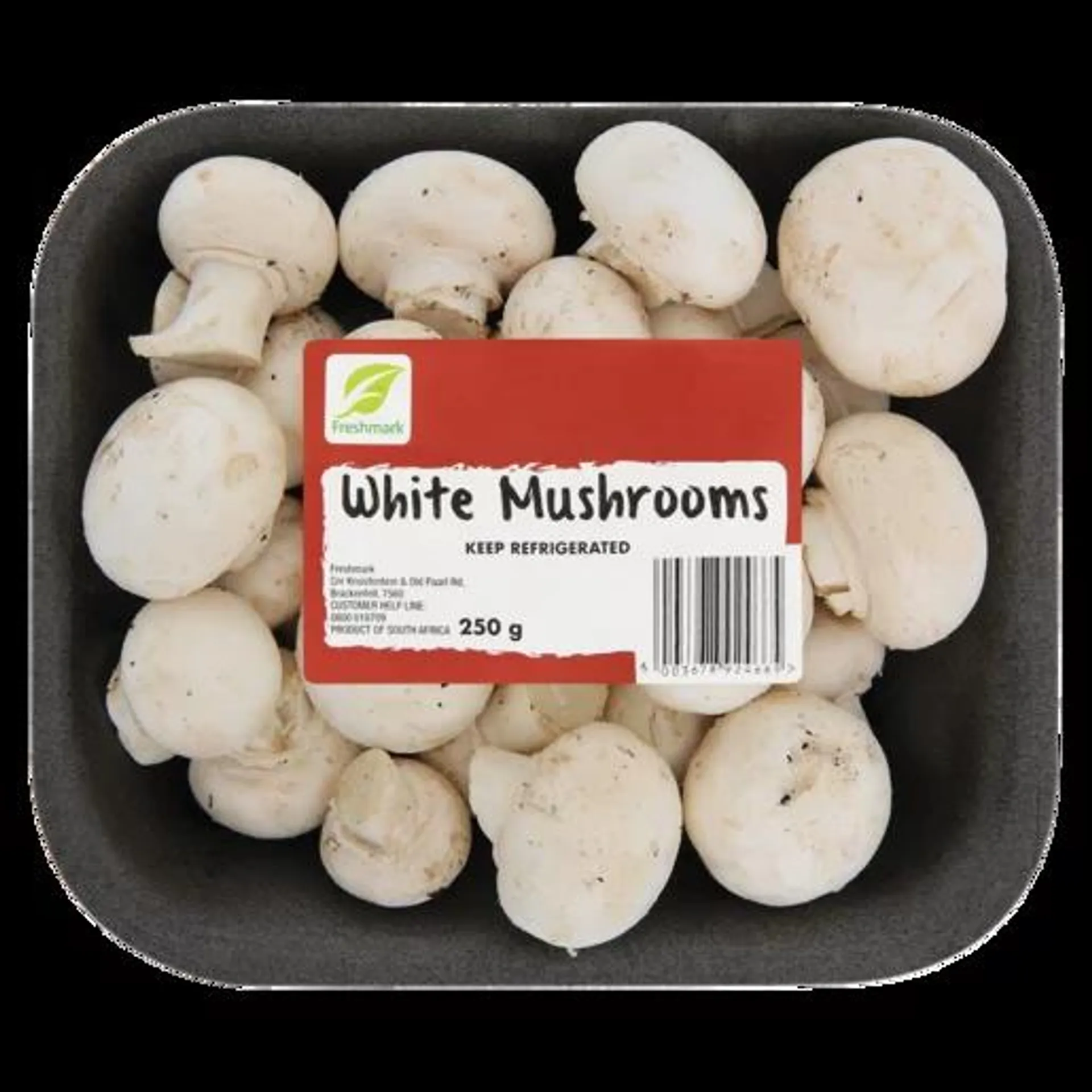 White Mushrooms Pack 250g