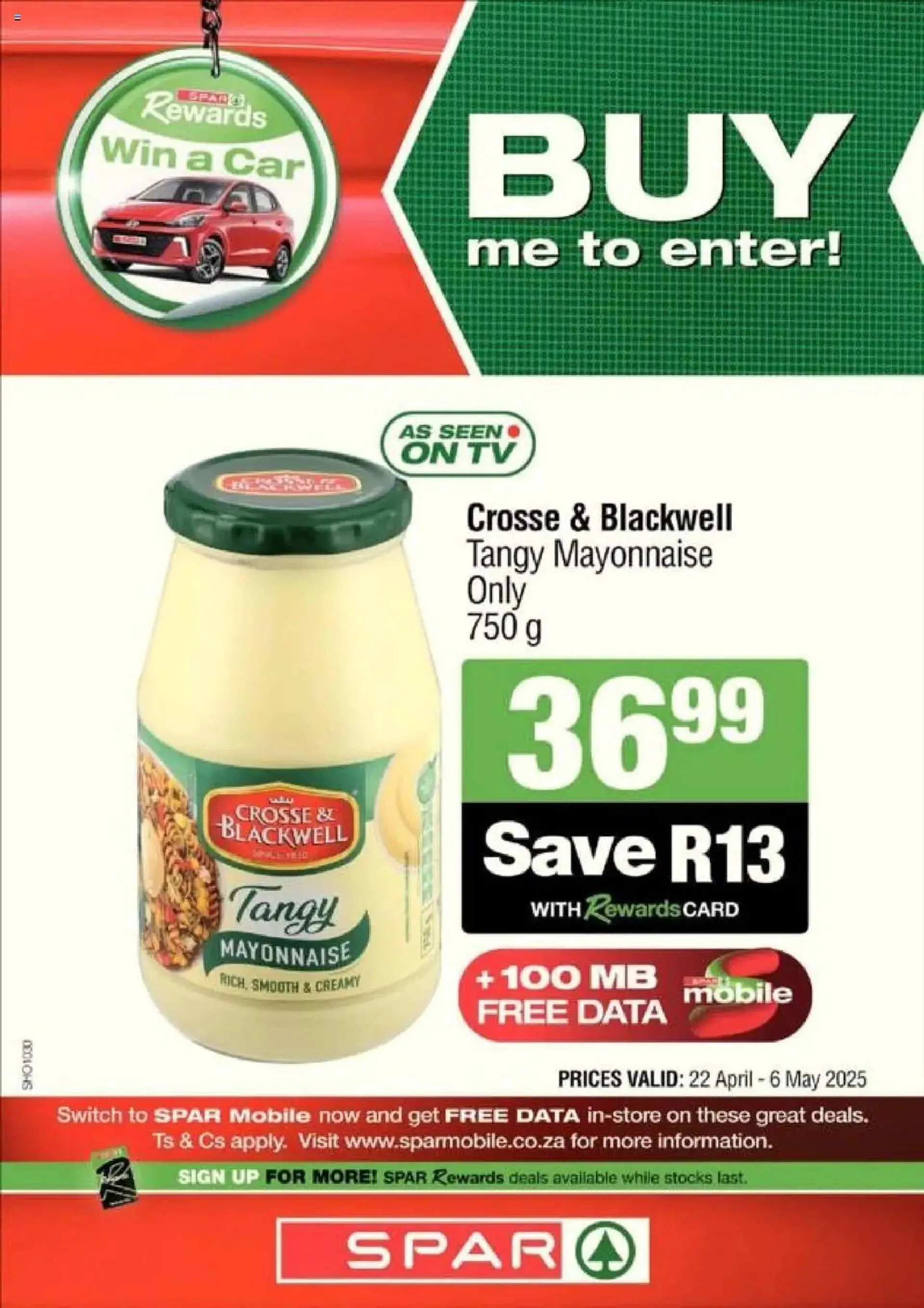 KwikSpar catalogue from 22 April to 6 May 2025 - Catalogue Page 1