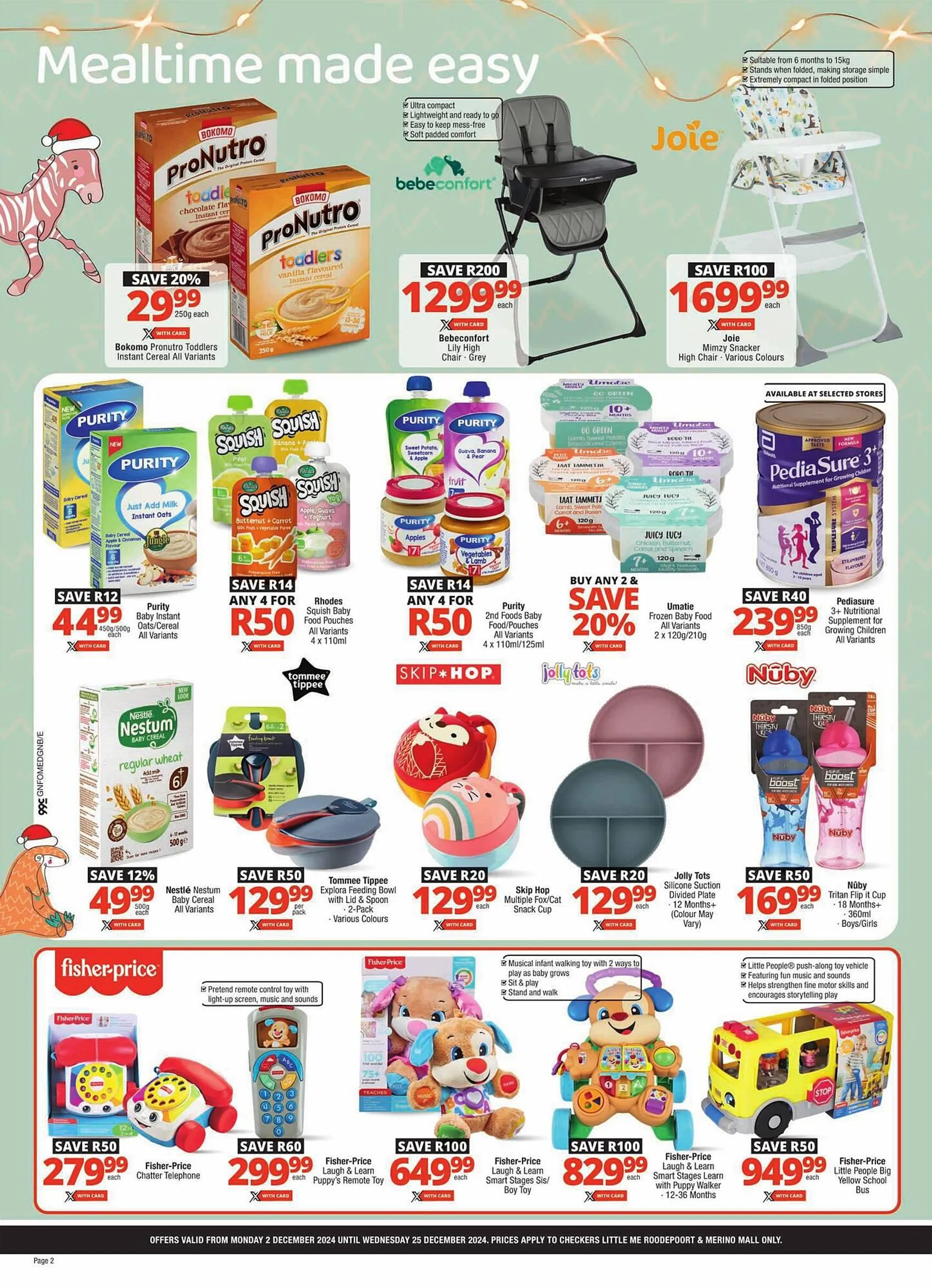 Checkers catalogue from 2 December to 25 December 2024 - Catalogue Page 2