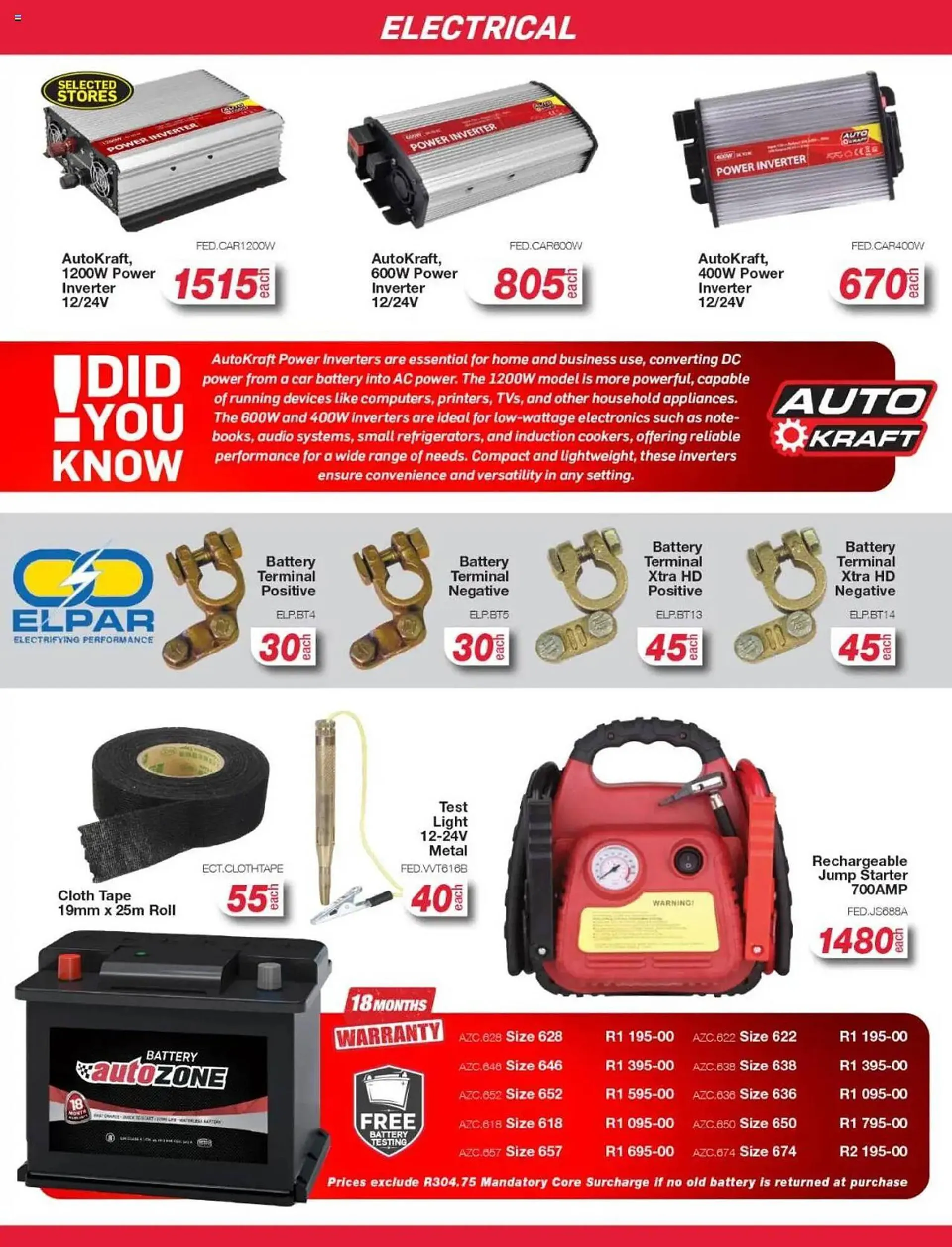 AutoZone catalogue from 24 April to 4 May 2025 - Catalogue Page 2