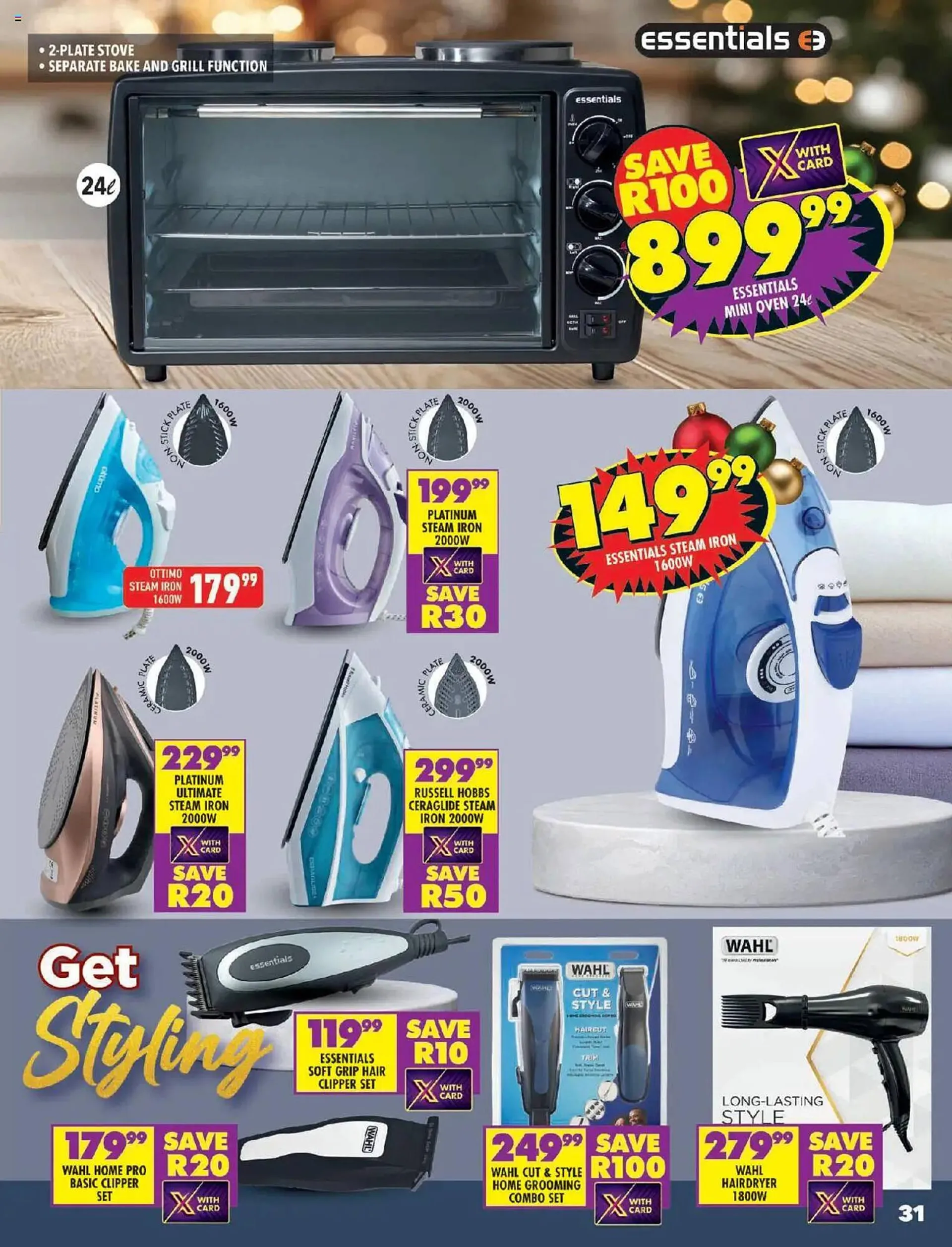 Shoprite catalogue from 25 November to 26 December 2024 - Catalogue Page 31