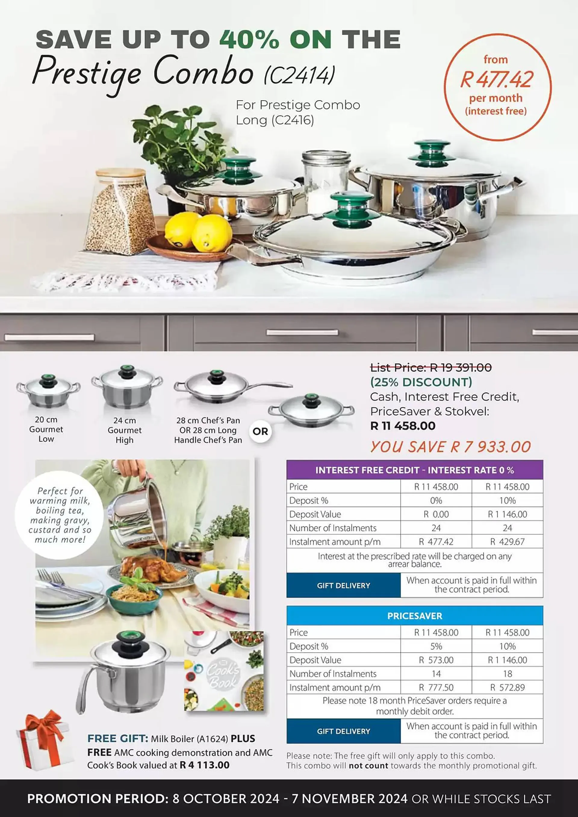 AMC Cookware catalogue from 9 October to 7 November 2024 - Catalogue Page 3