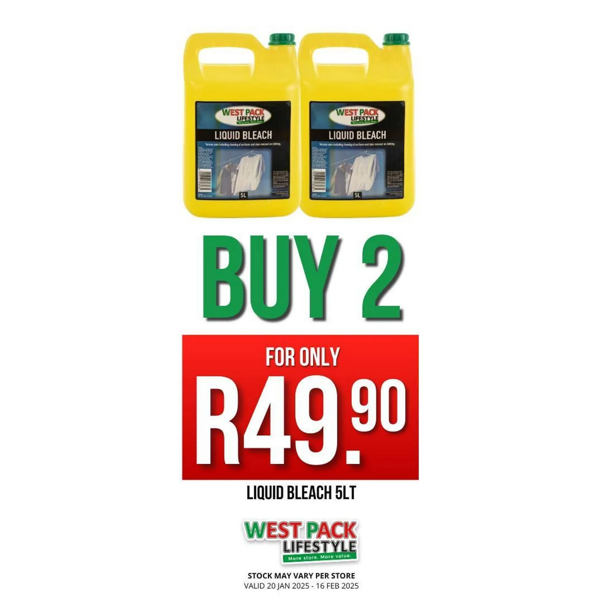 West Pack Lifestyle catalogue from 2 February to 8 February 2025 - Catalogue Page 1