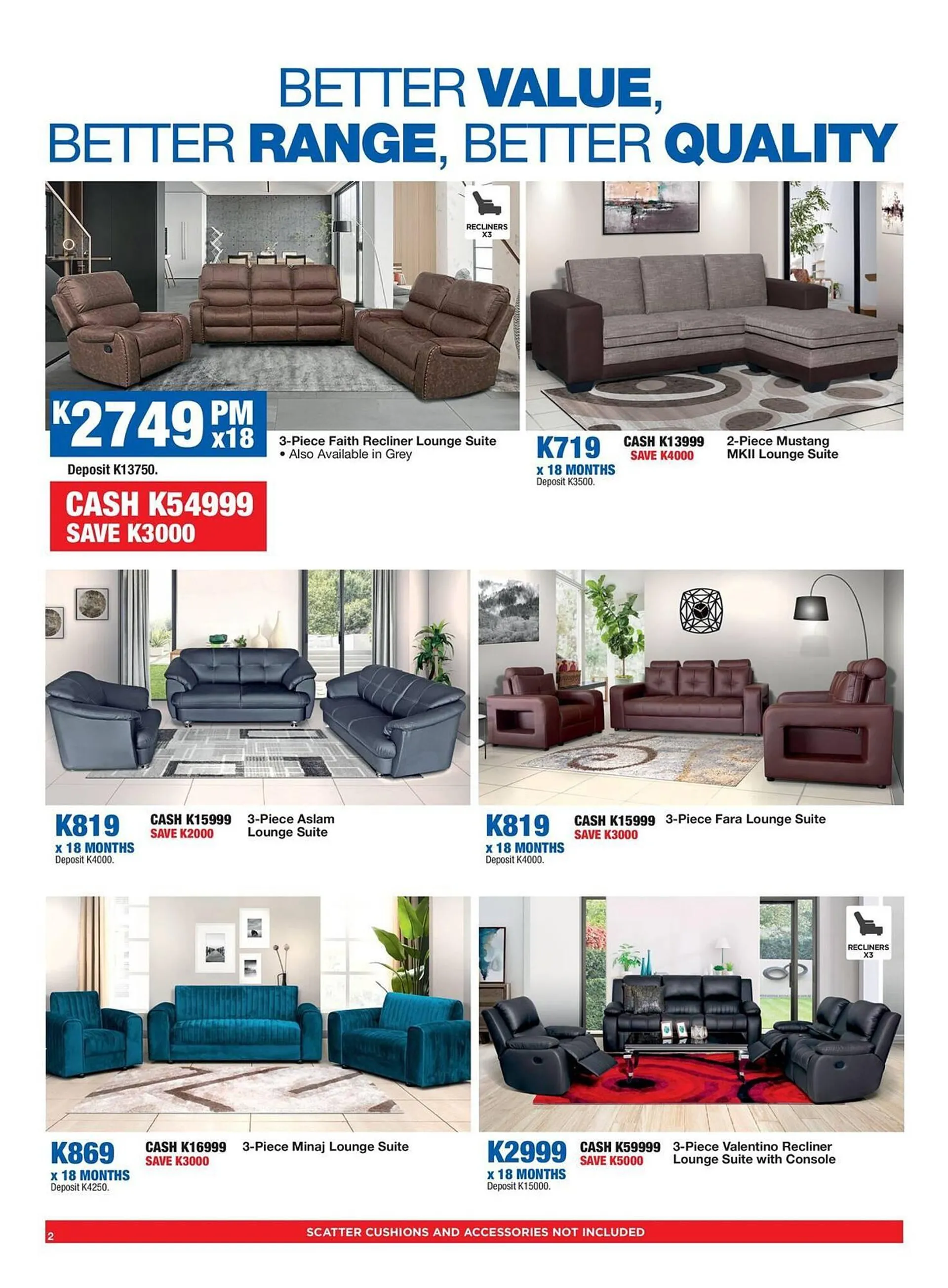 OK Furniture catalogue from 21 July to 10 August 2025 - Catalogue Page 1