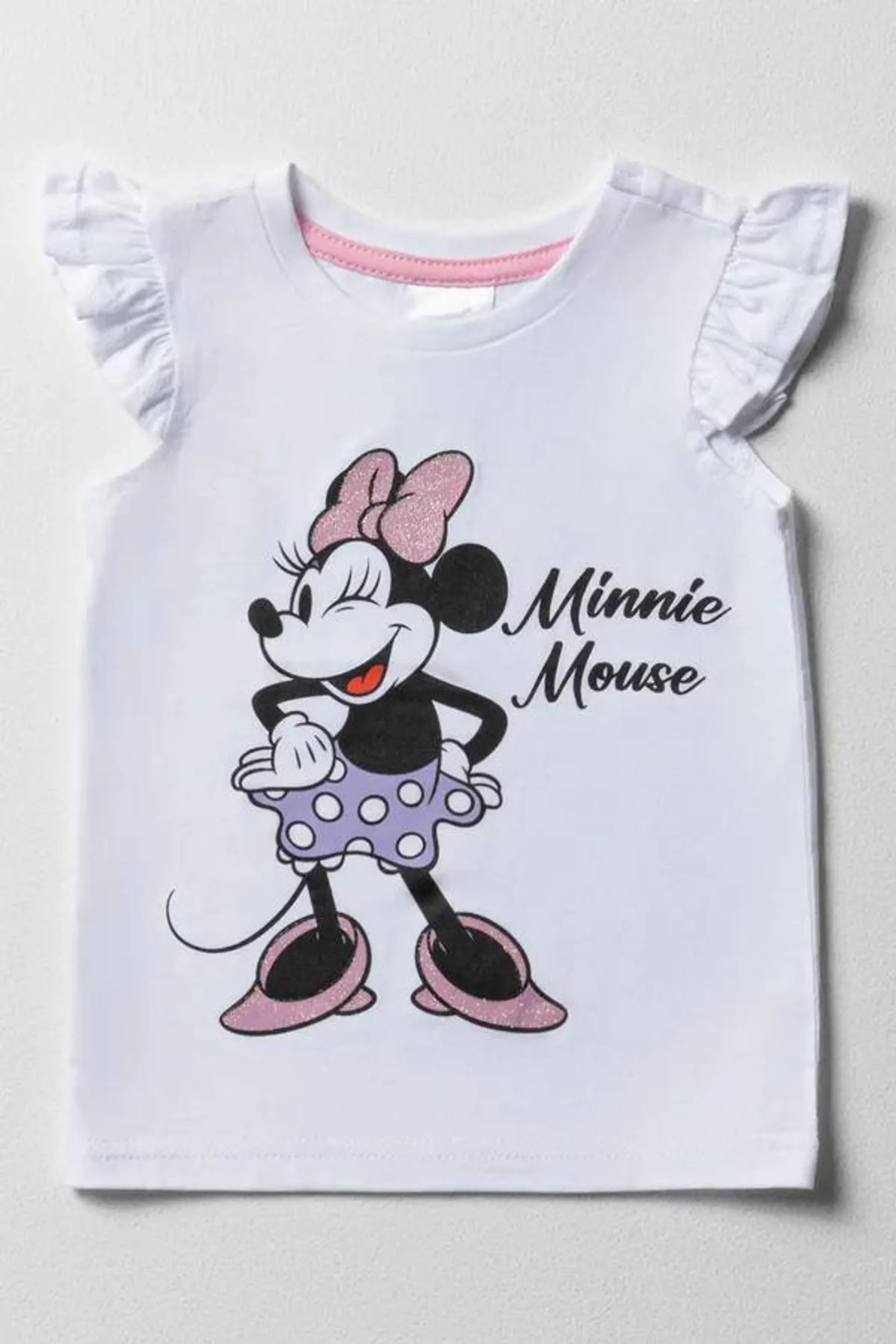 Minnie Mouse short sleeve t-shirt white