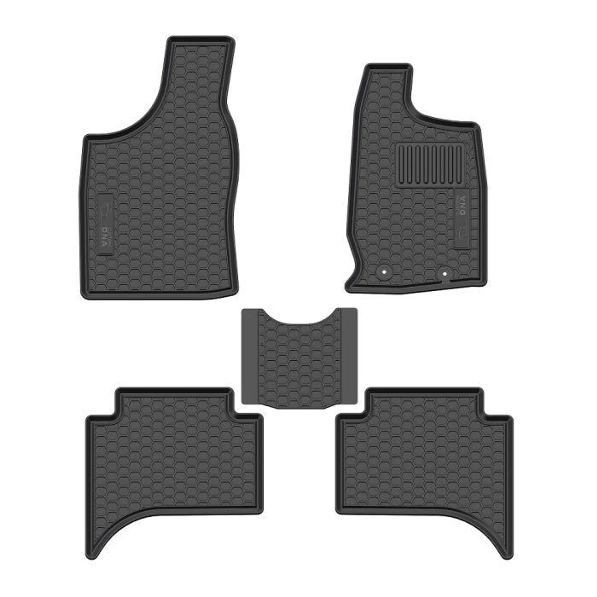 Custom DNA Floor Mat Set Nissan NP300 Double Cab Models From 2016-