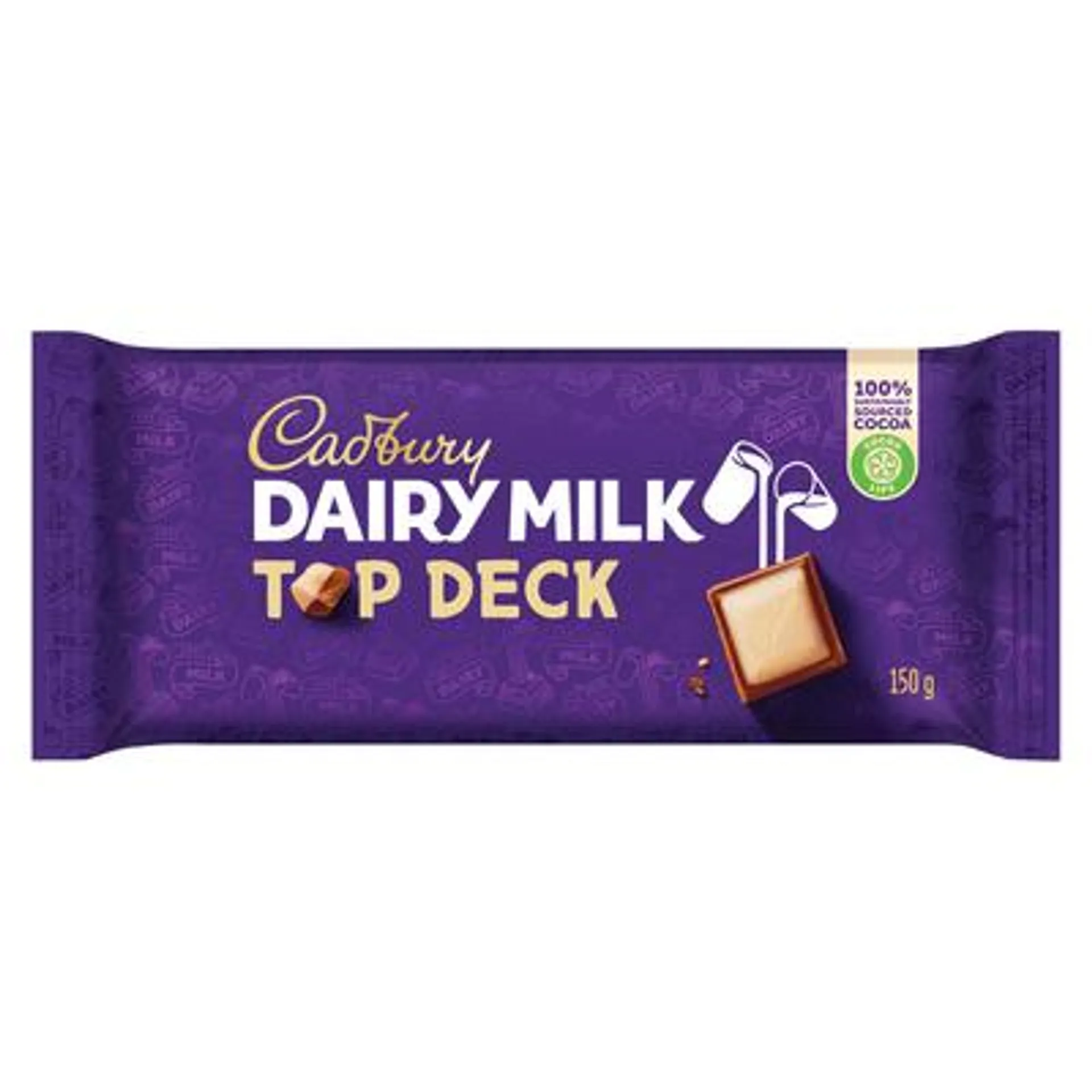 Cadbury Slab Top Deck 150g