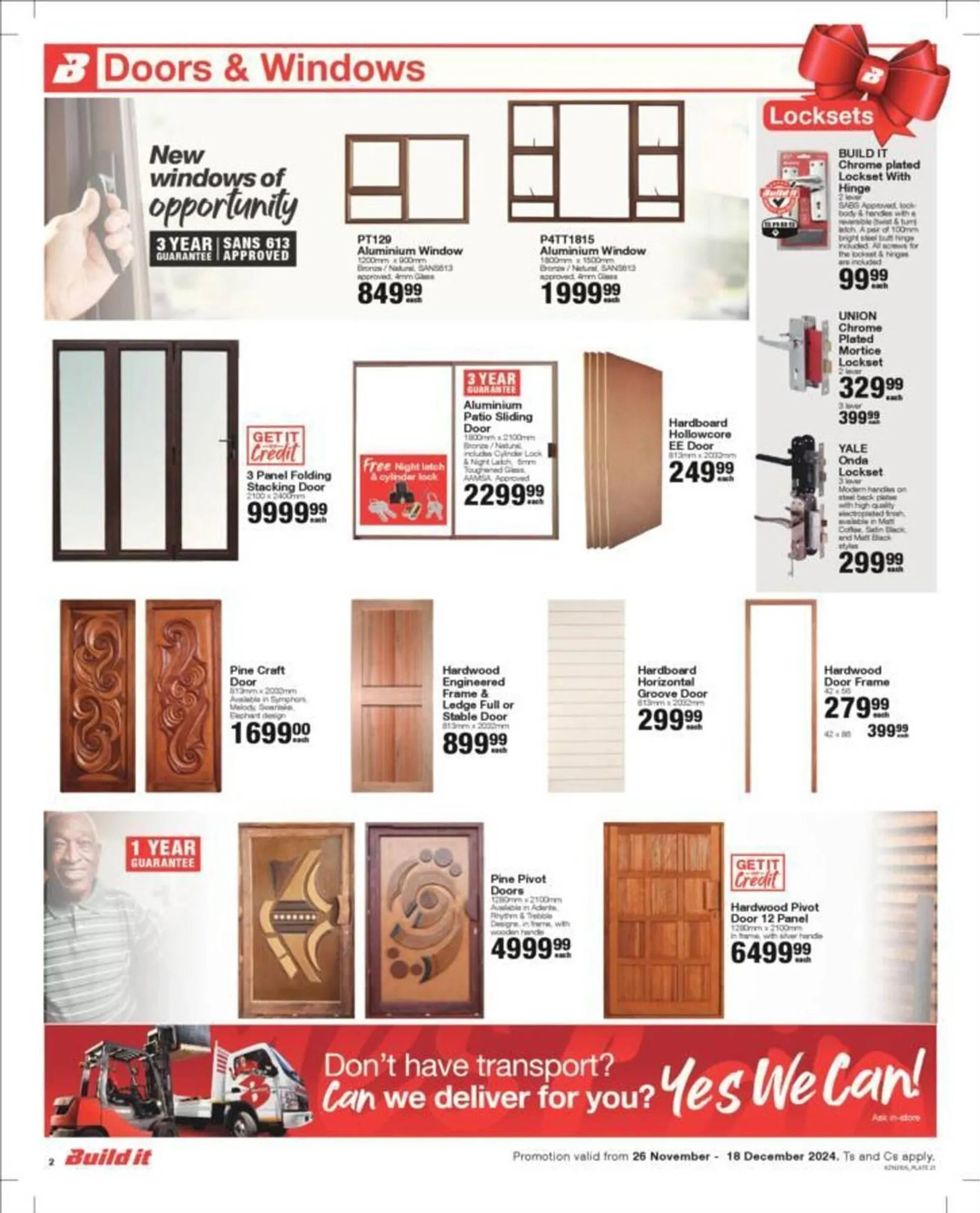 Build It catalogue from 27 November to 18 December 2024 - Catalogue Page 2