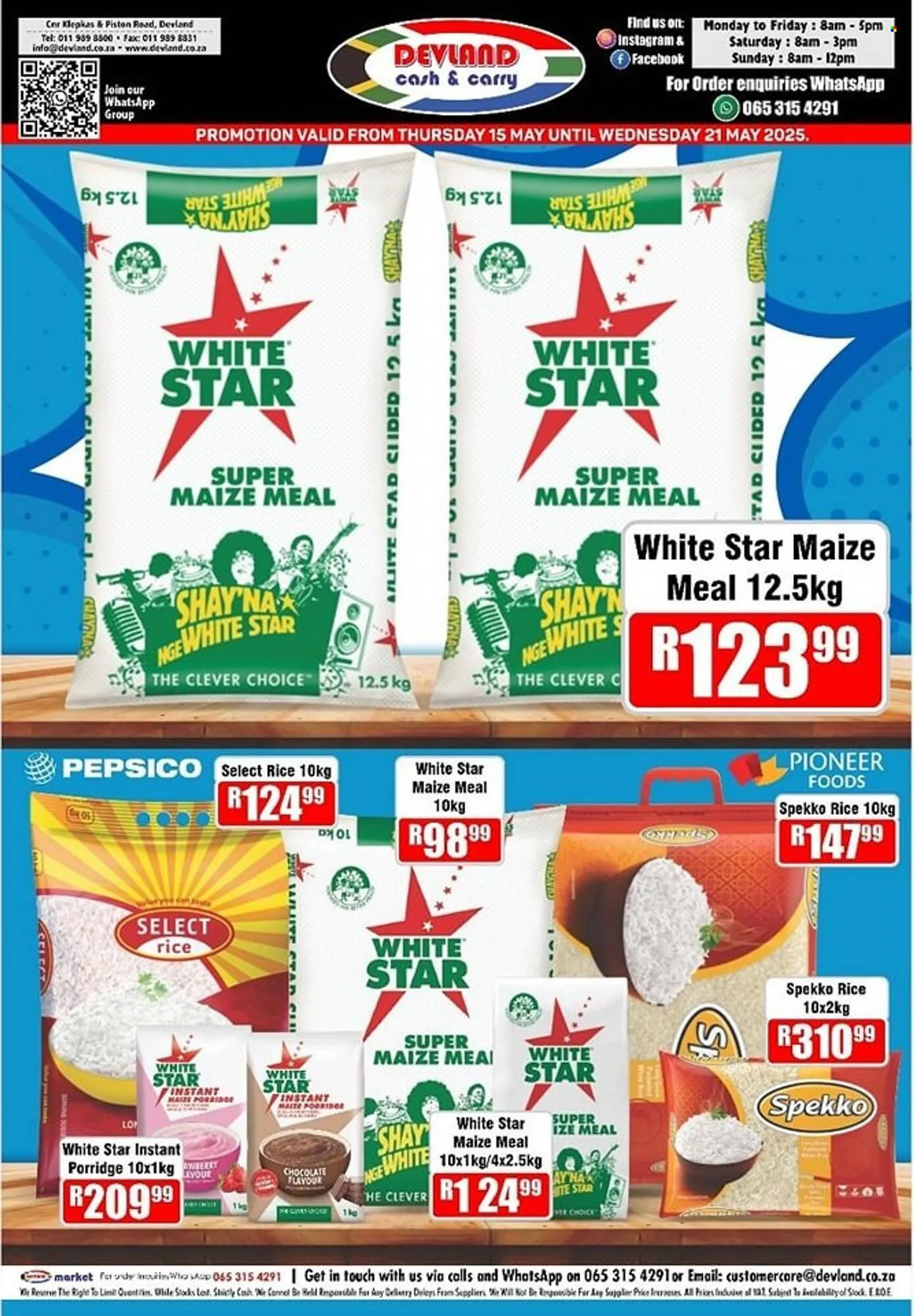 Devland Cash And Carry catalogue from 15 May to 21 May 2025 - Catalogue Page 1
