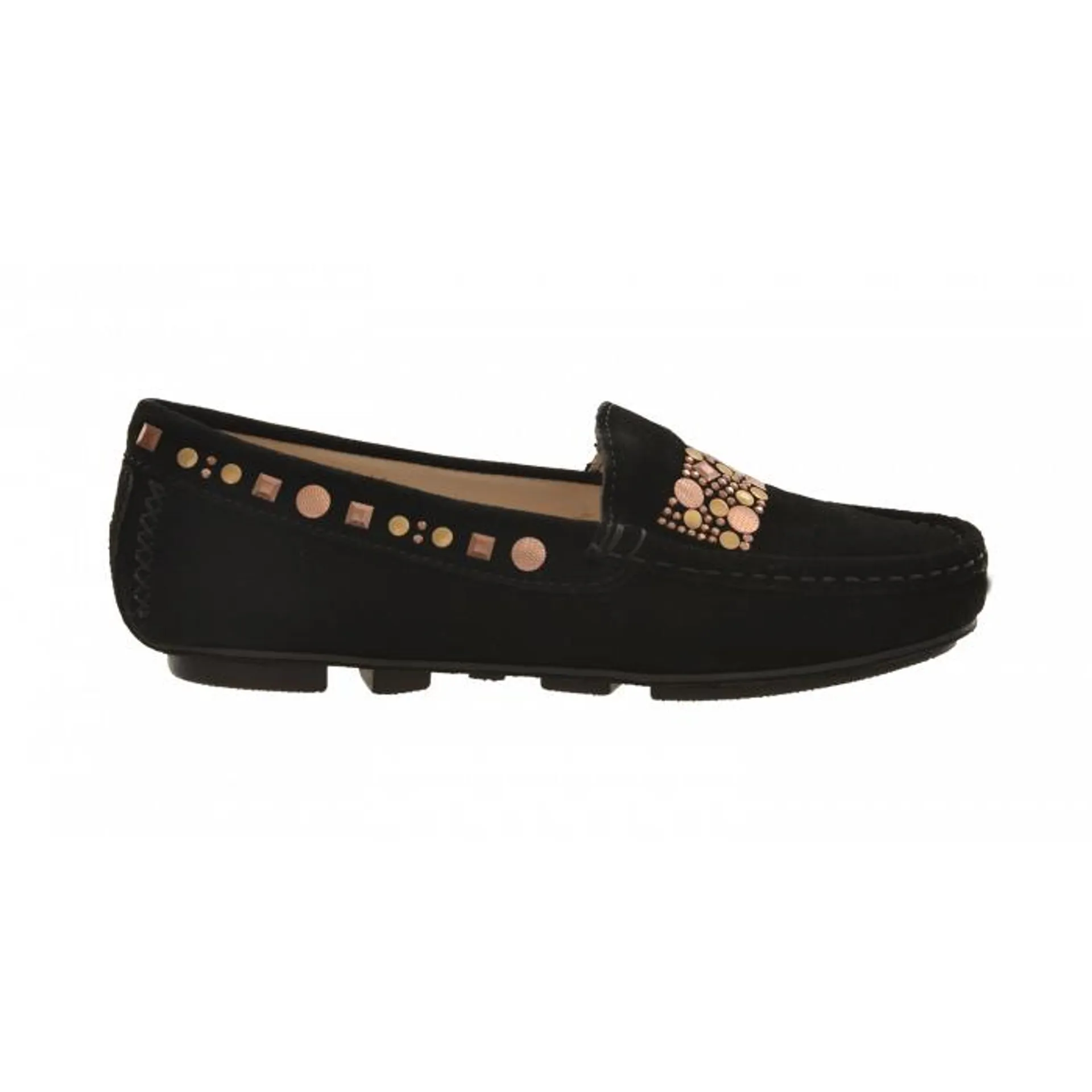 Carvela 5 Step Premium Sequin Moccasin