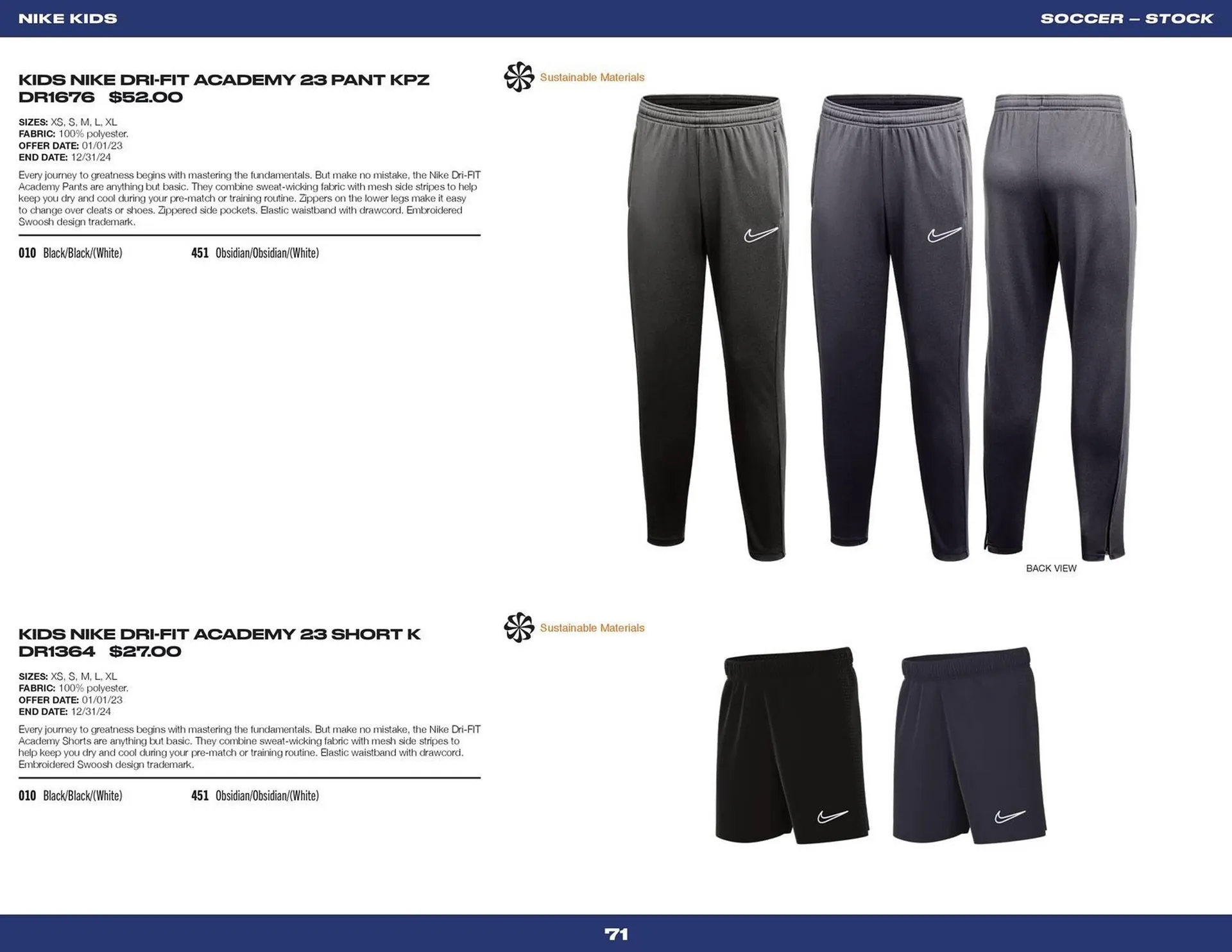 Nike catalogue from 14 June to 31 December 2024 - Catalogue Page 71