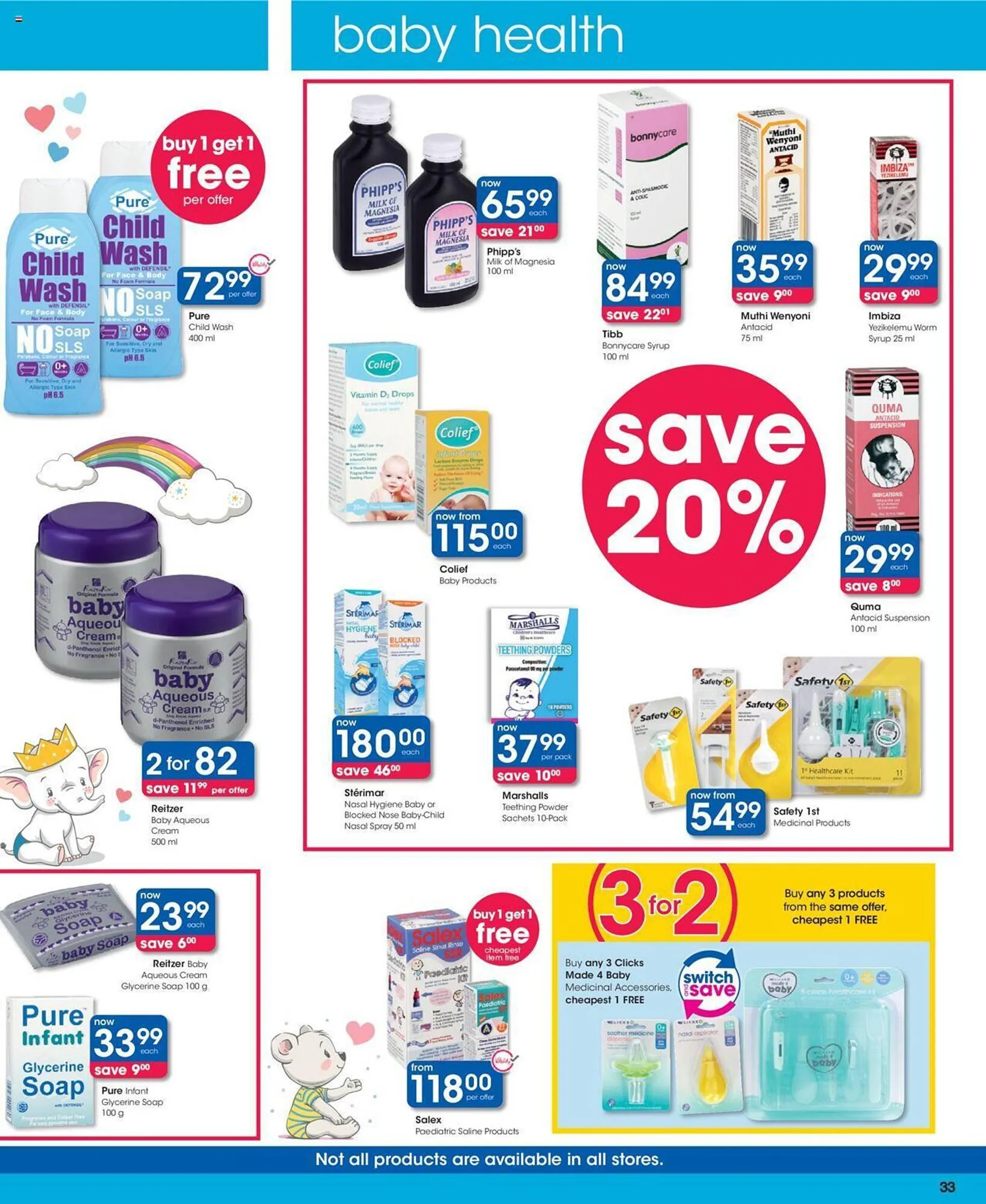 Clicks catalogue from 17 October to 30 October 2024 - Catalogue Page 33