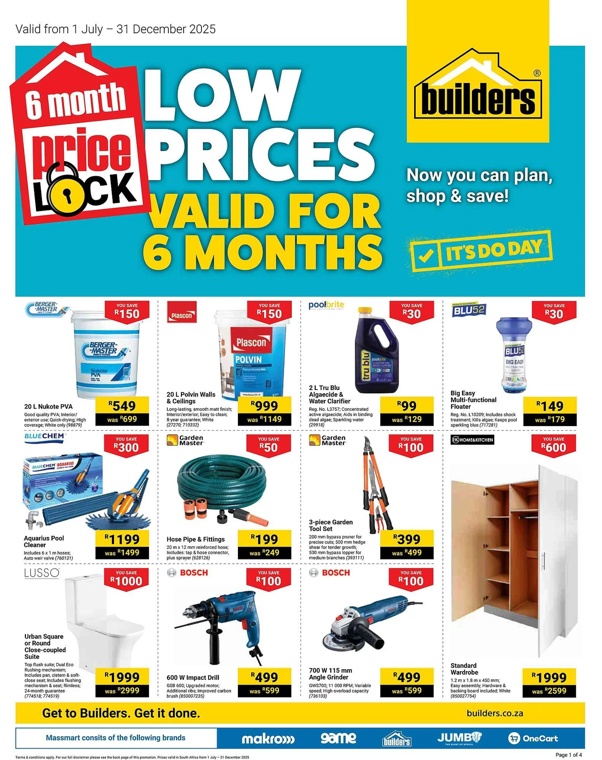 Builders Warehouse catalogue - 1