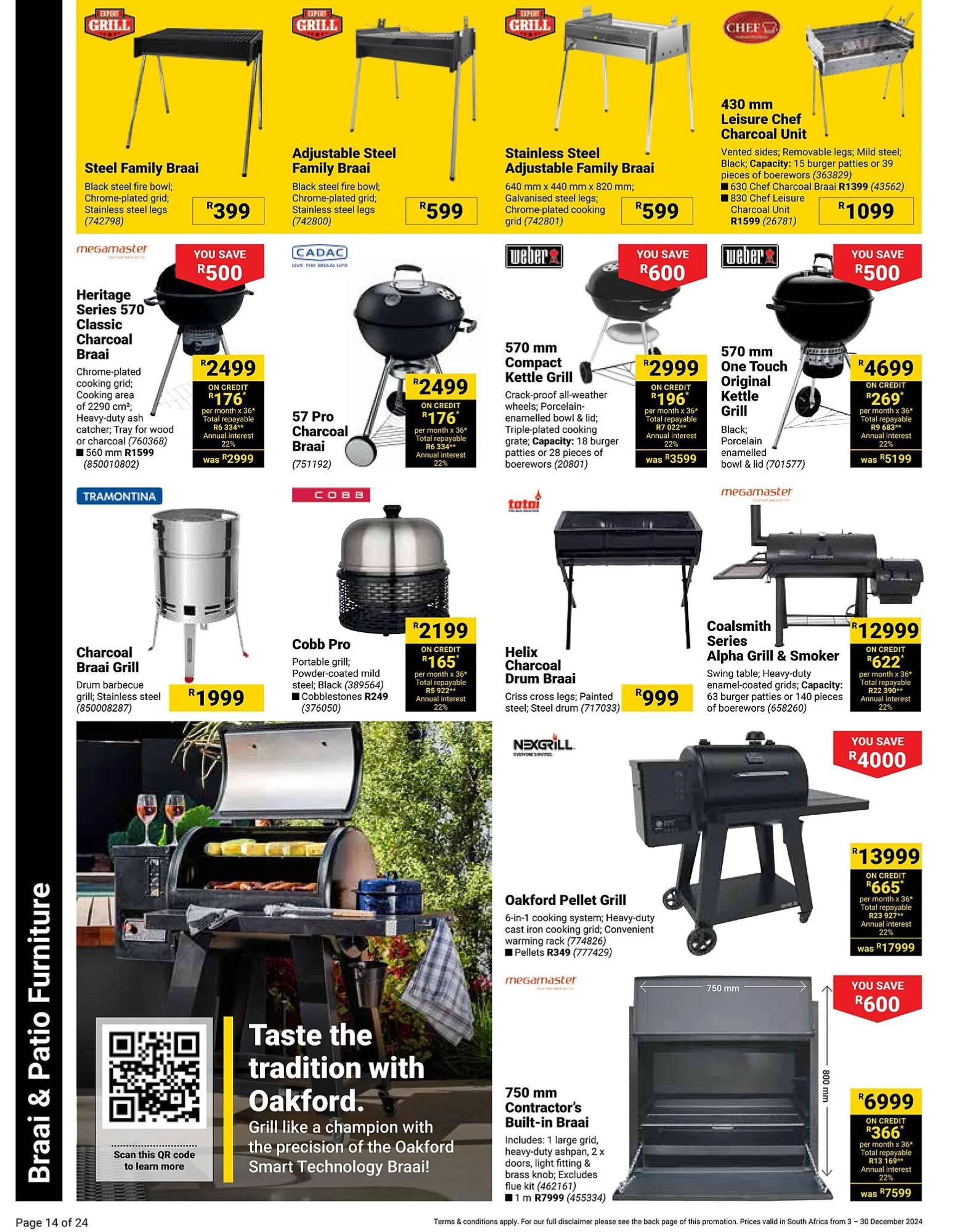 Builders Warehouse catalogue from 3 December to 30 December 2024 - Catalogue Page 14