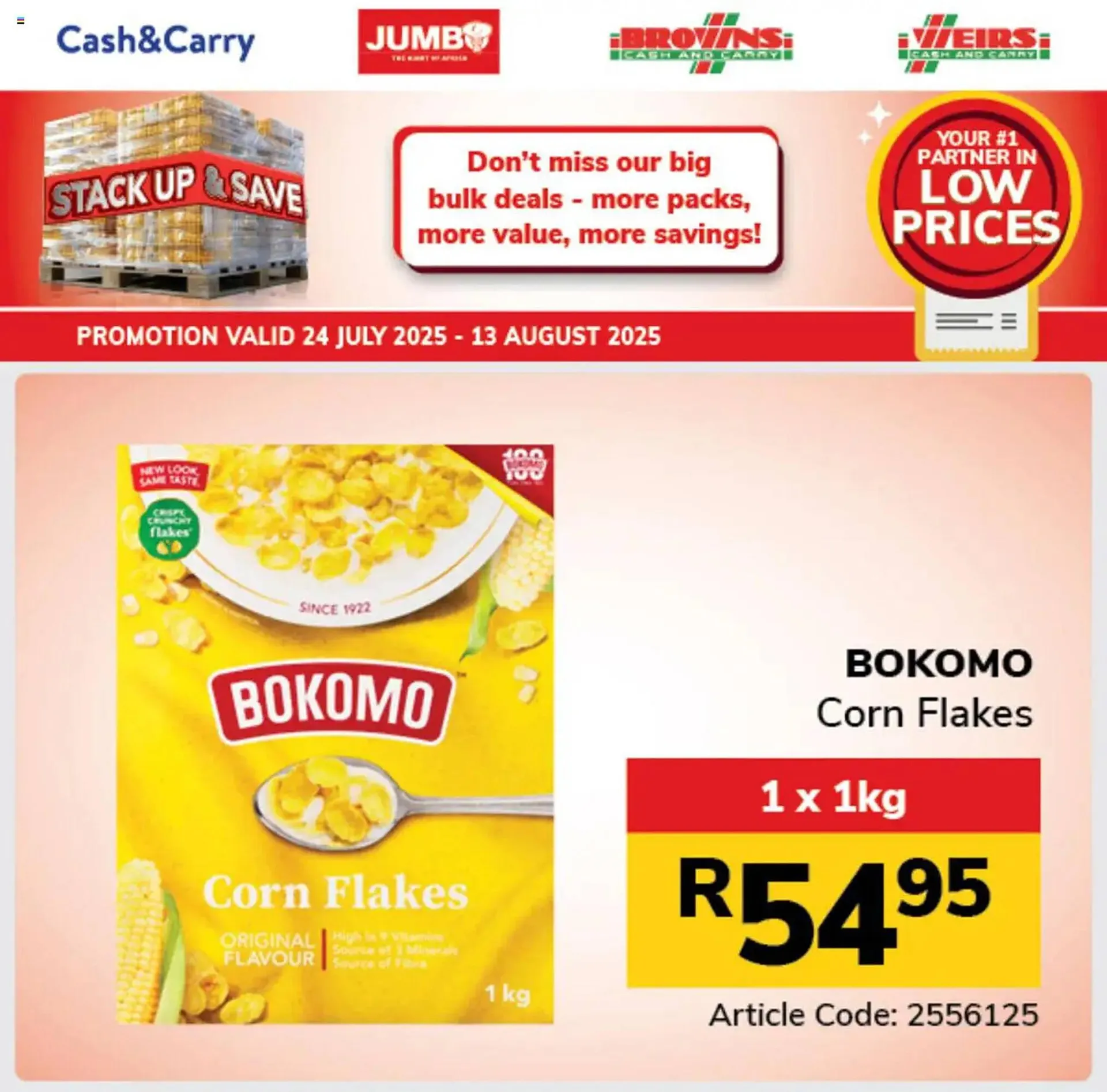 Jumbo catalogue from 24 July to 13 August 2025 - Catalogue Page 1