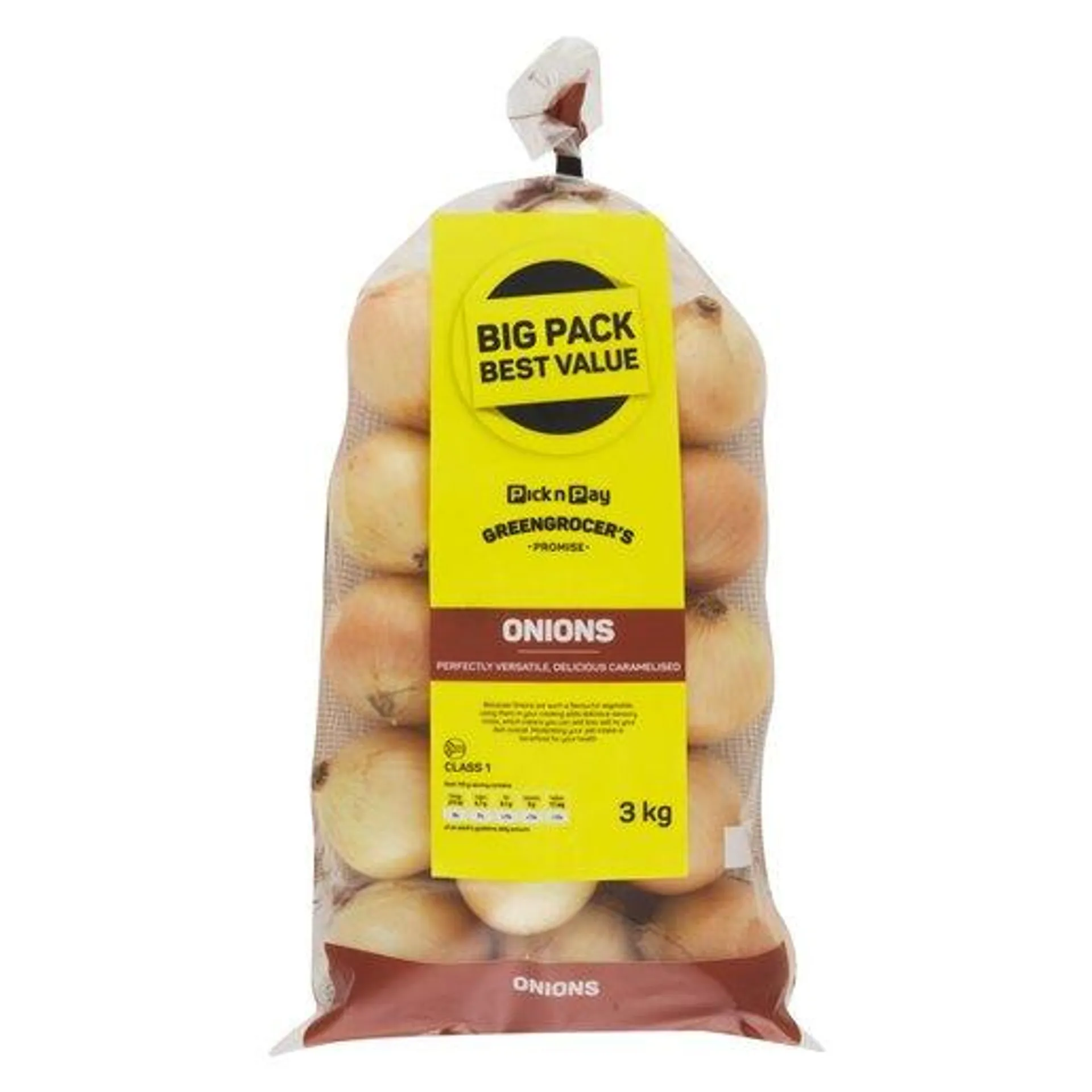 PnP Onions 3kg