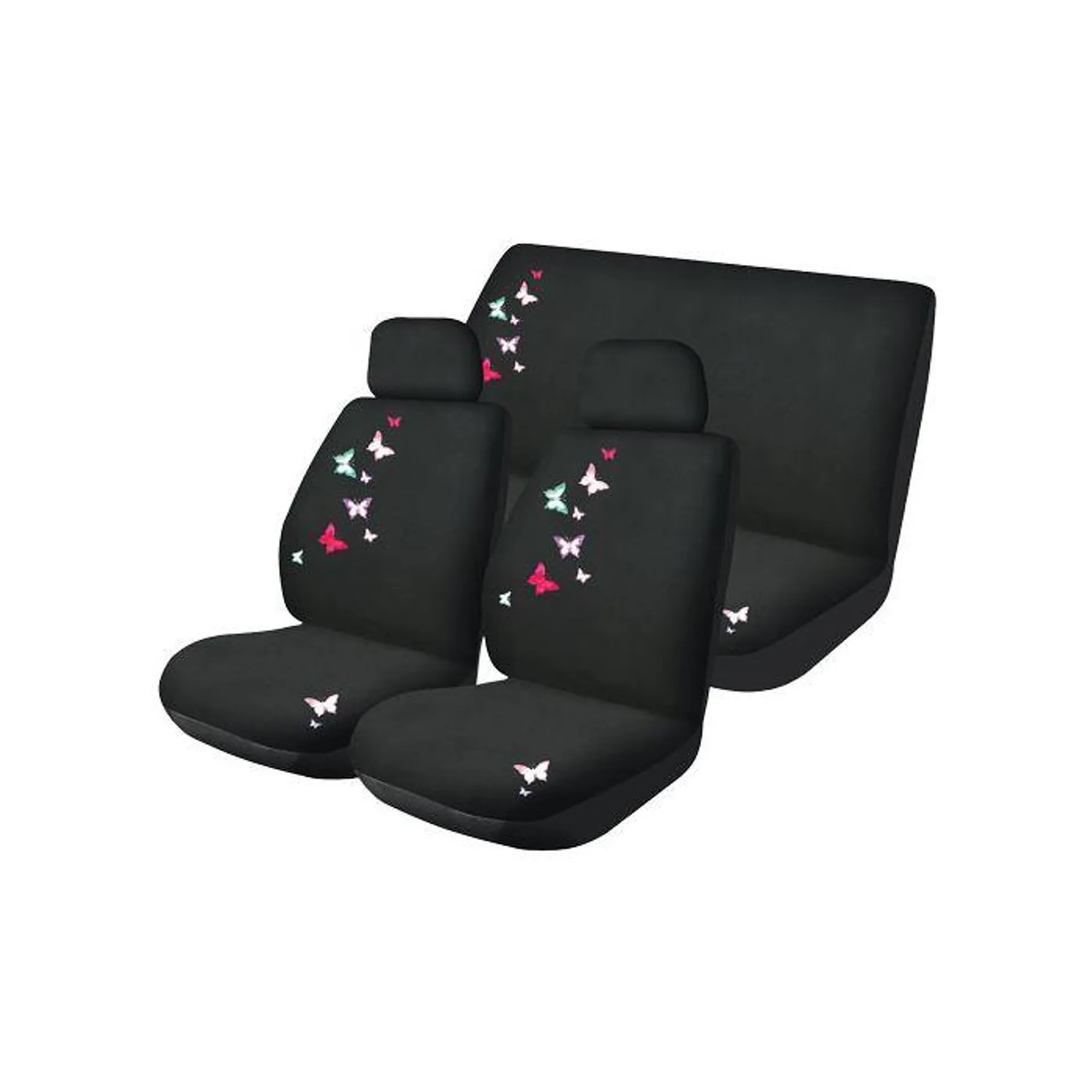 BUTTERFLY SEAT COVER SET