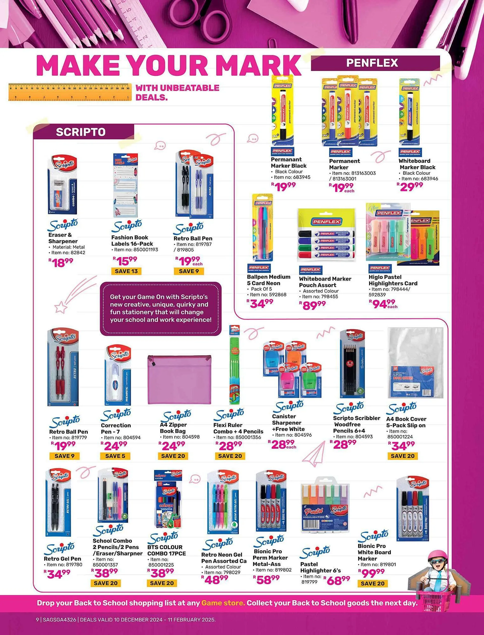 Game catalogue from 10 December to 11 February 2025 - Catalogue Page 9