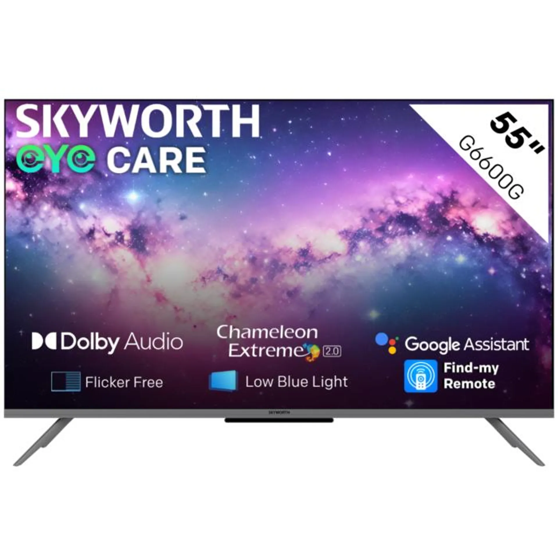 Skyworth 55-inch UHD Google TV-55G6600G