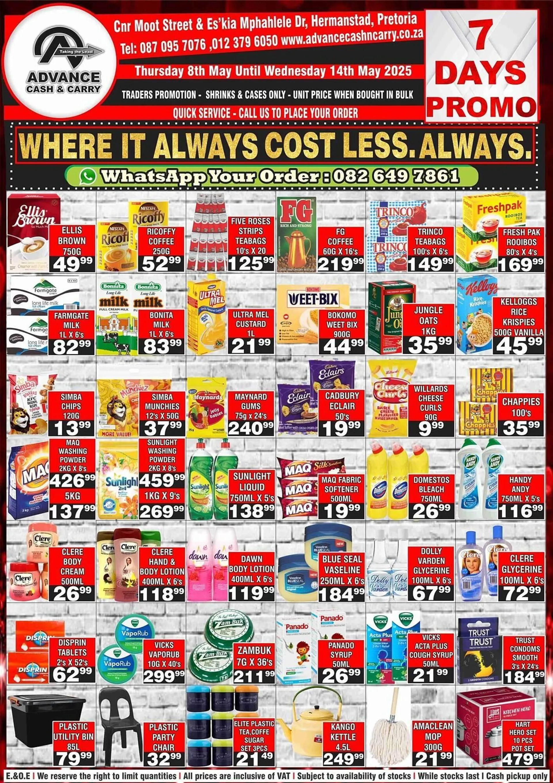 Advance Cash n Carry catalogue - 1