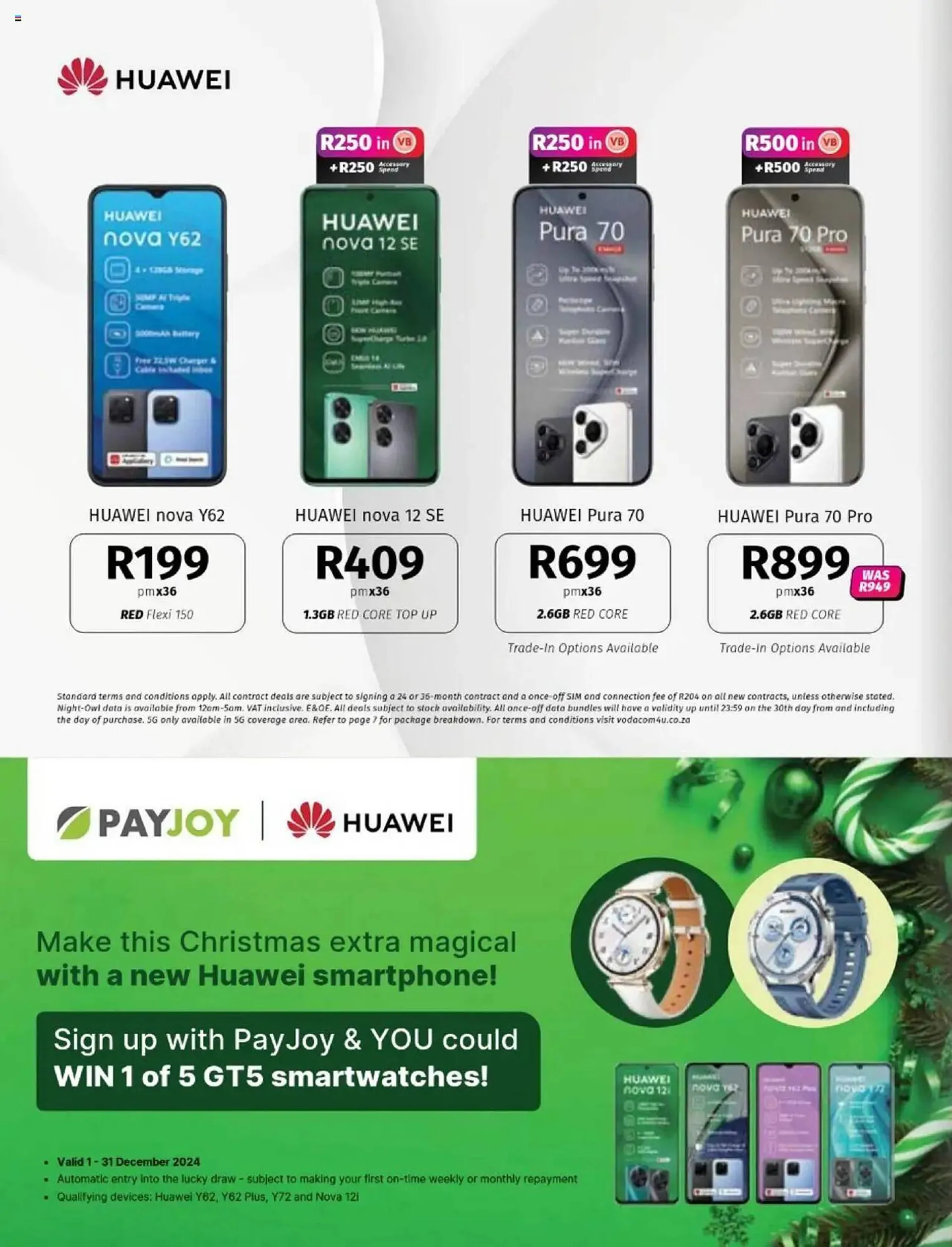 Vodacom catalogue from 6 December to 6 January 2025 - Catalogue Page 12