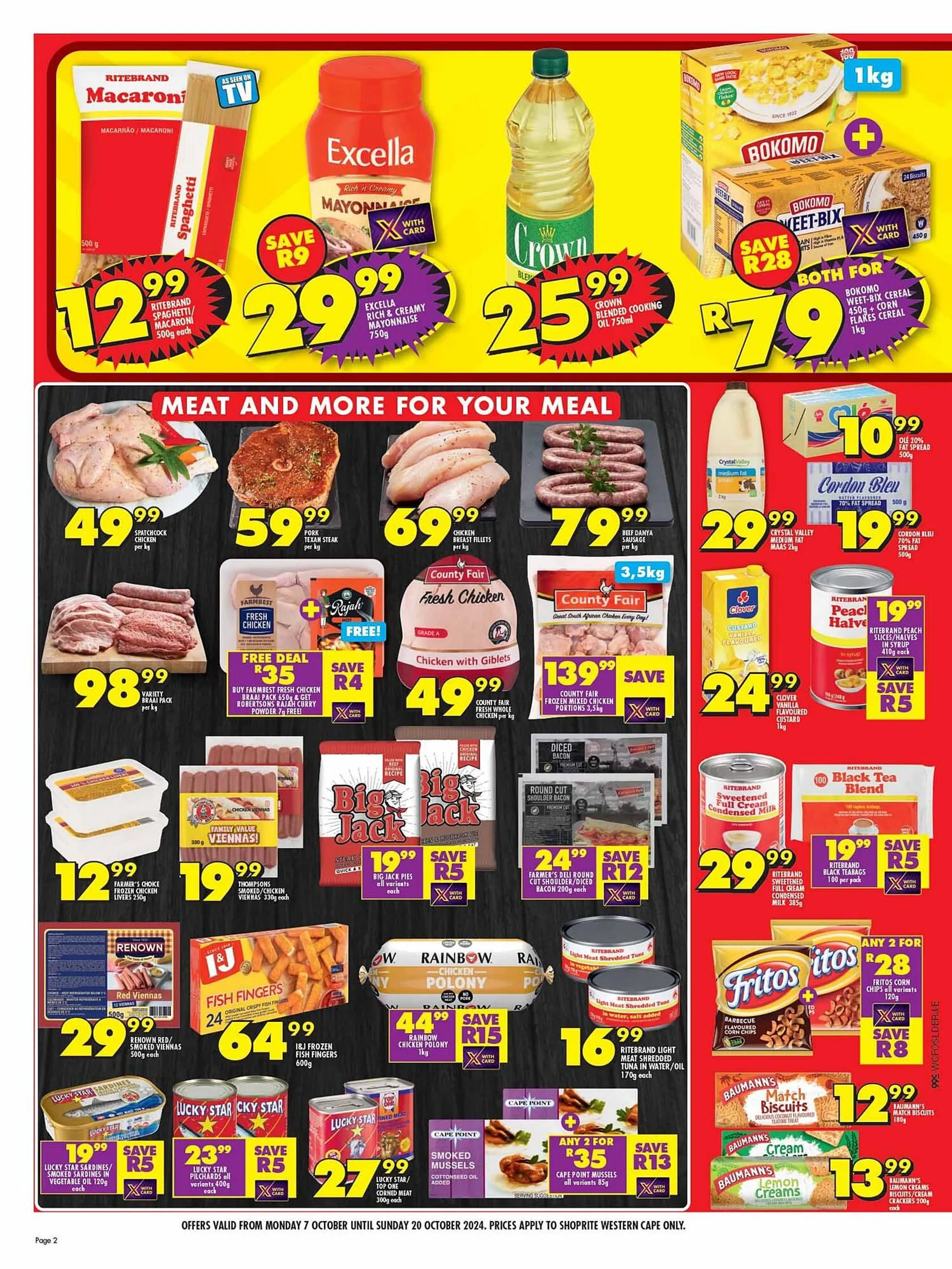 Shoprite catalogue from 7 October to 20 October 2024 - Catalogue Page 2