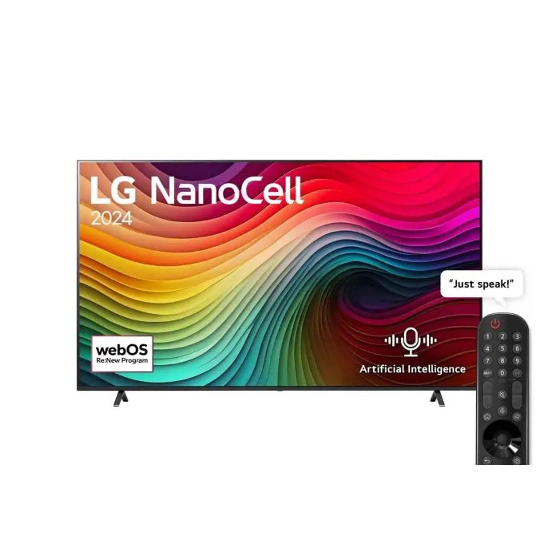 LG 65-inch 4K Smart TV-65NANO80T6A