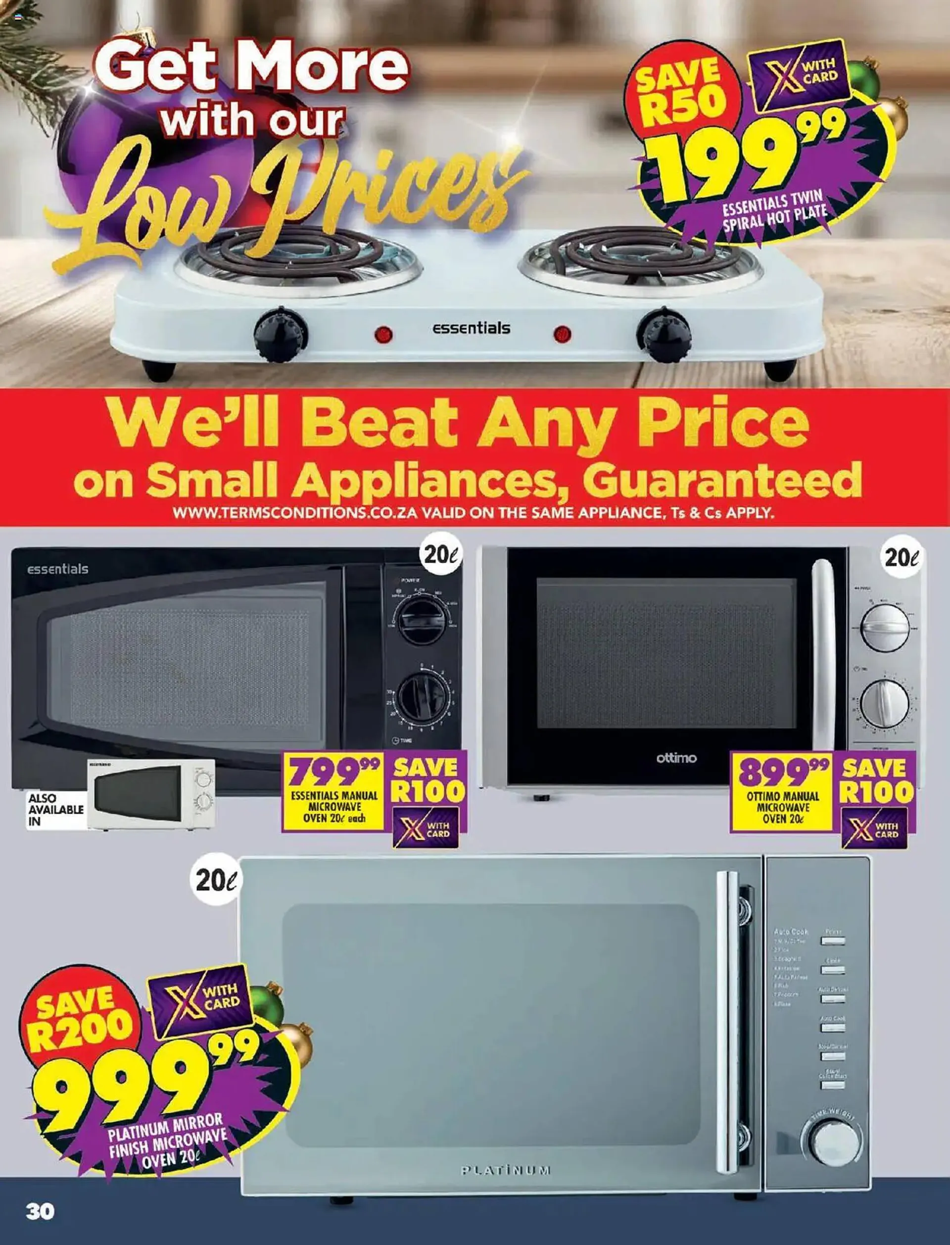 Shoprite catalogue from 25 November to 26 December 2024 - Catalogue Page 30