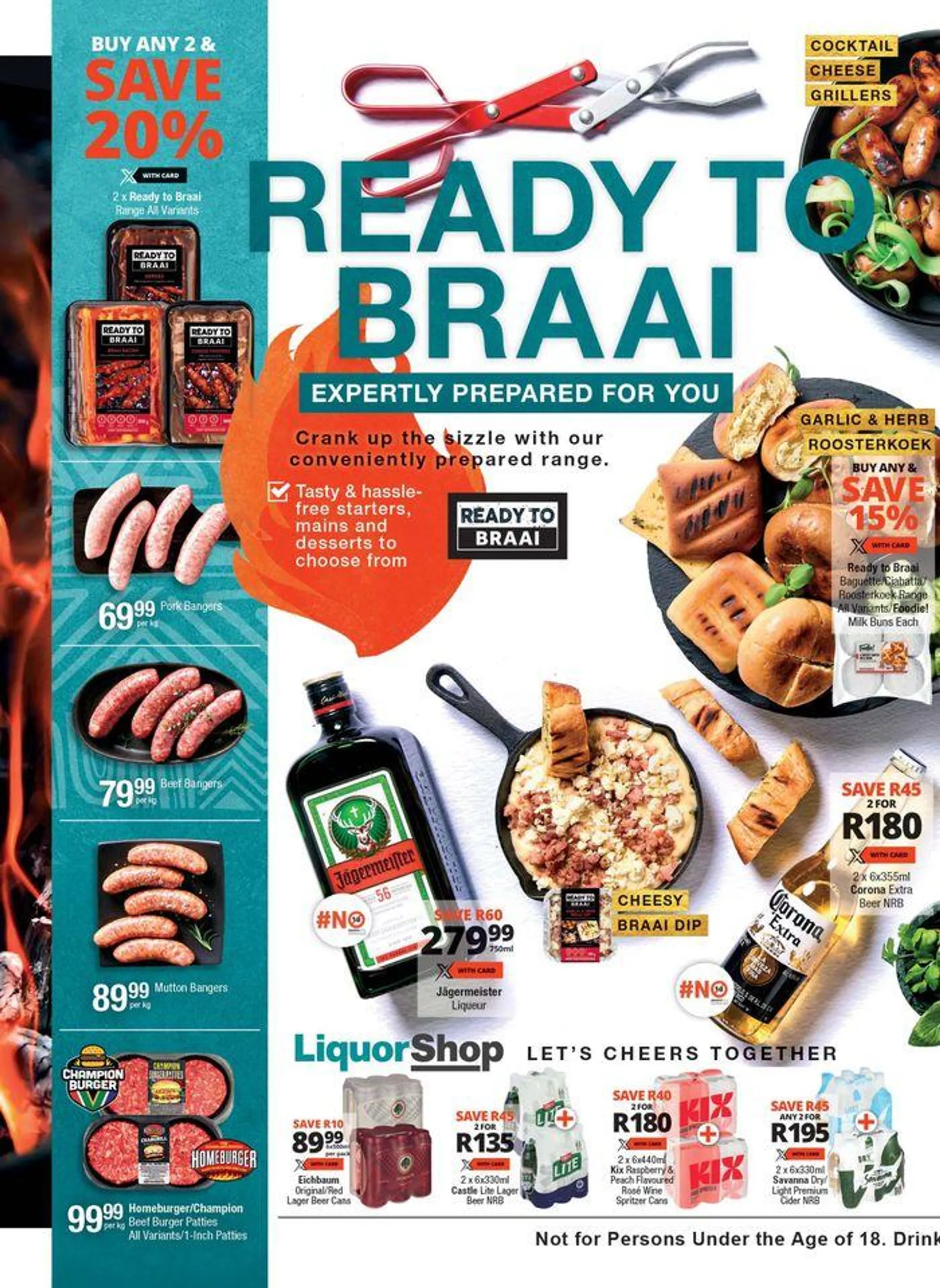 Checkers Home Of The Braai Promotion from 16 September to 6 October 2024 - Catalogue Page 4