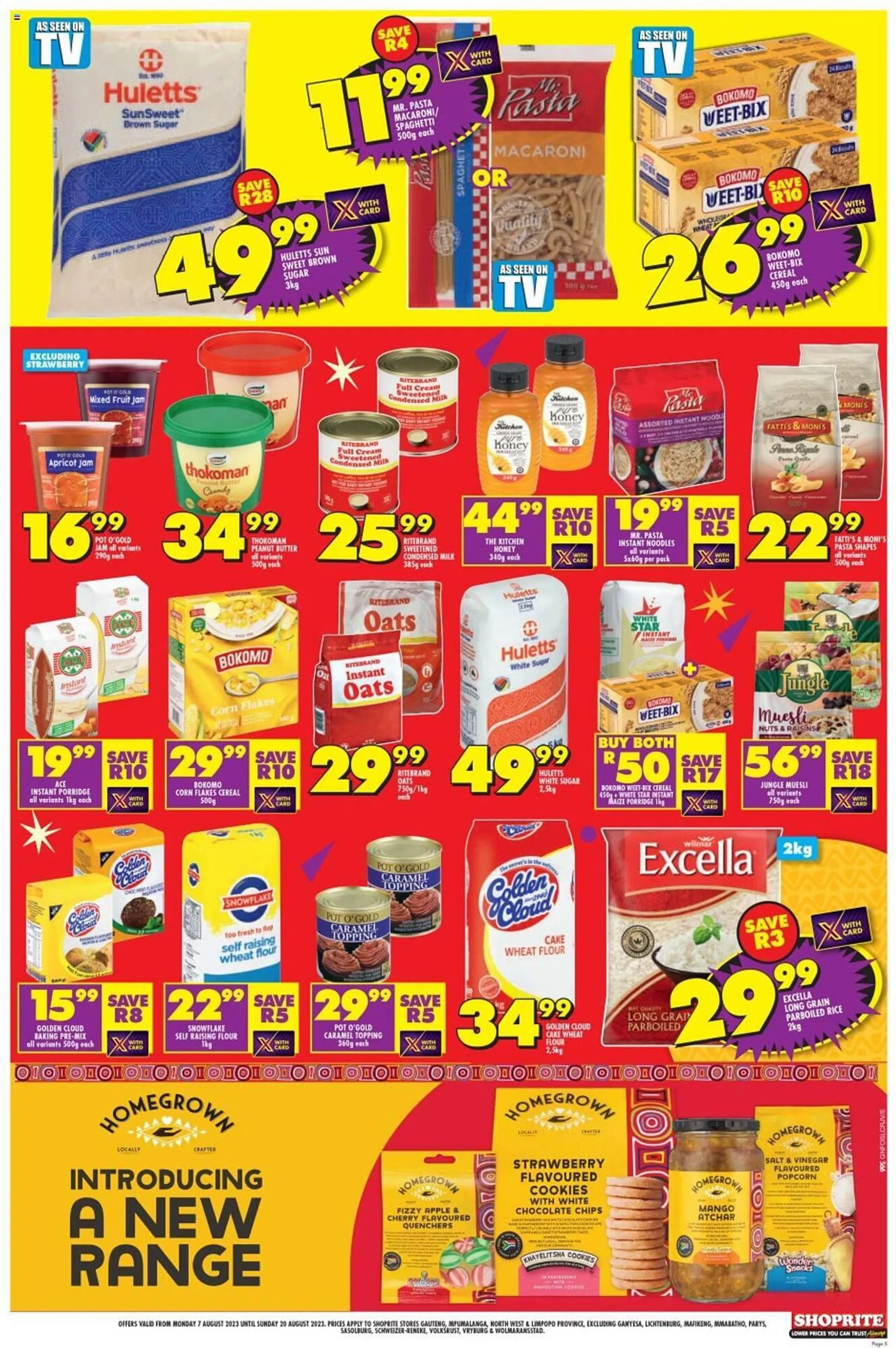 Shoprite catalogue from 7 August to 20 August 2023 - Catalogue Page 5