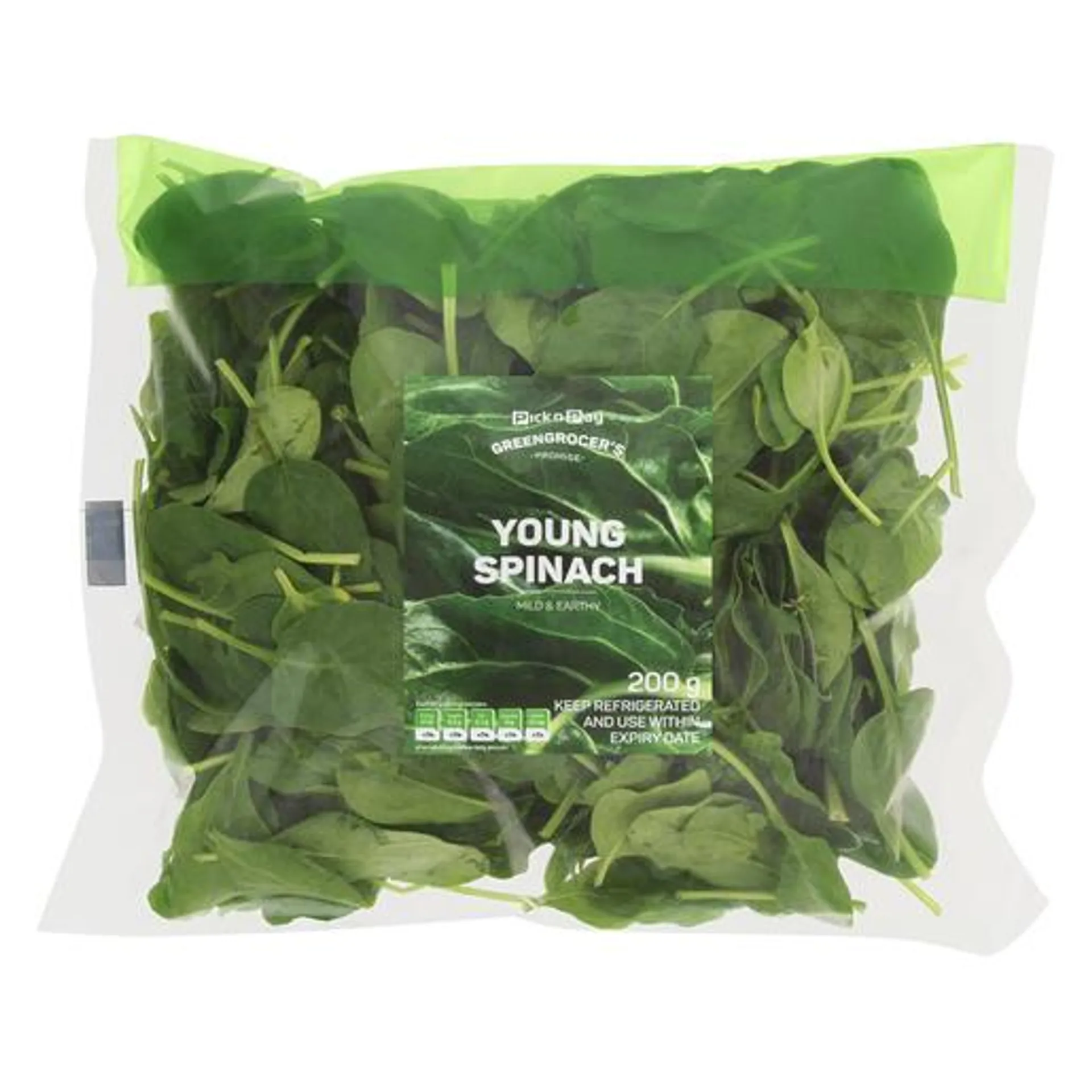 PnP Young Spinach 200g