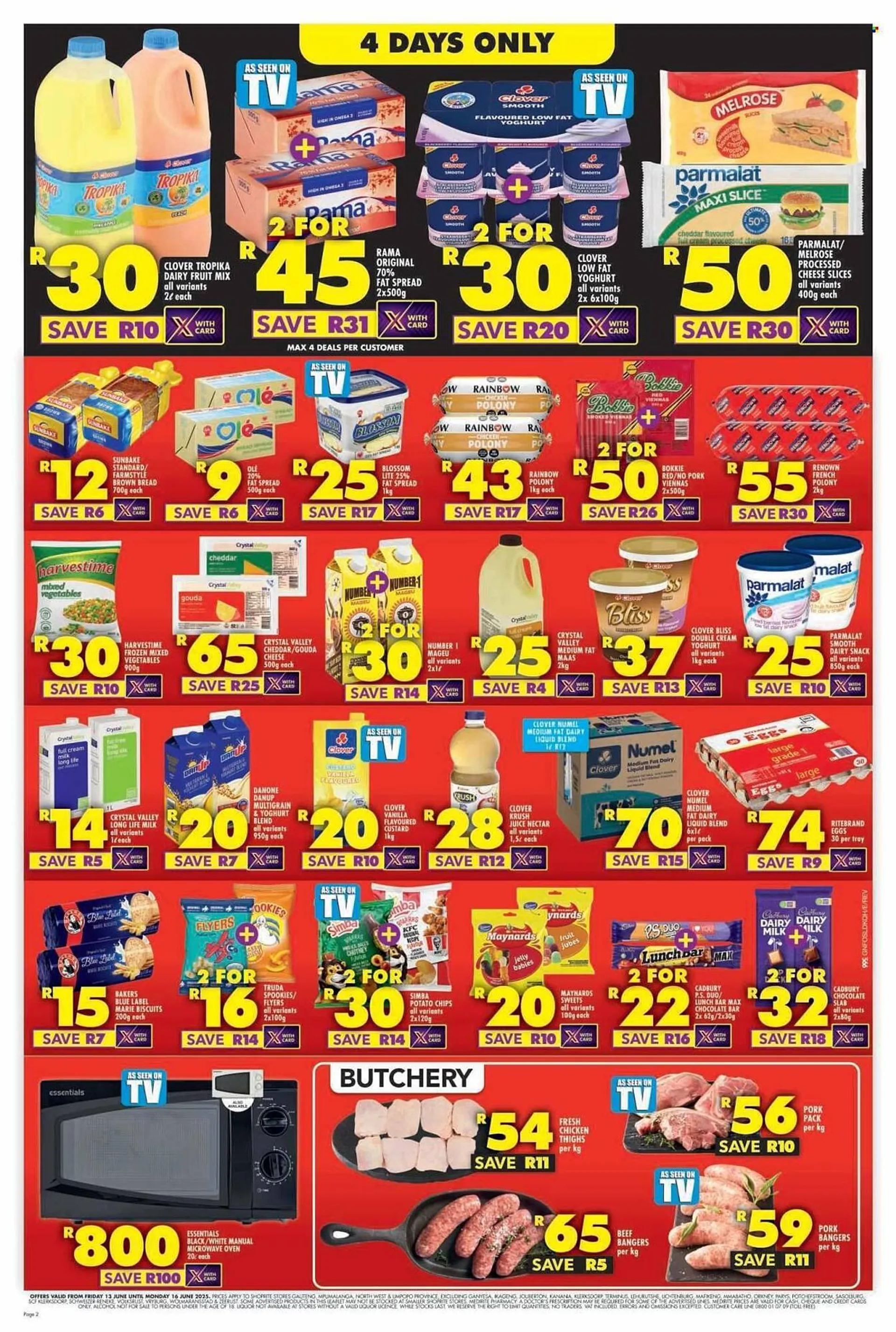 Shoprite catalogue from 13 June to 16 June 2025 - Catalogue Page 1