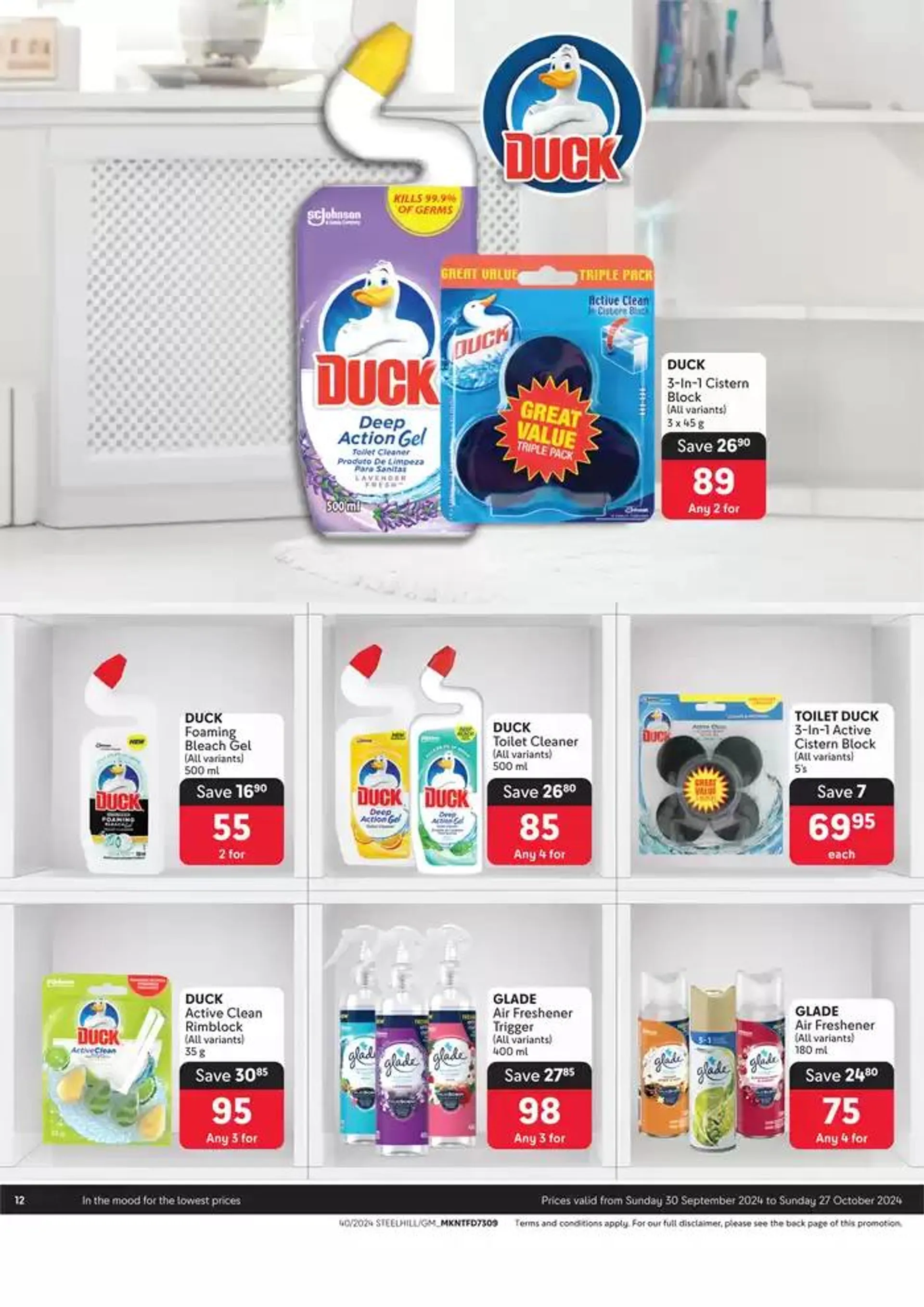 Makro : Homecare Cleaning from 30 September to 27 October 2024 - Catalogue Page 12