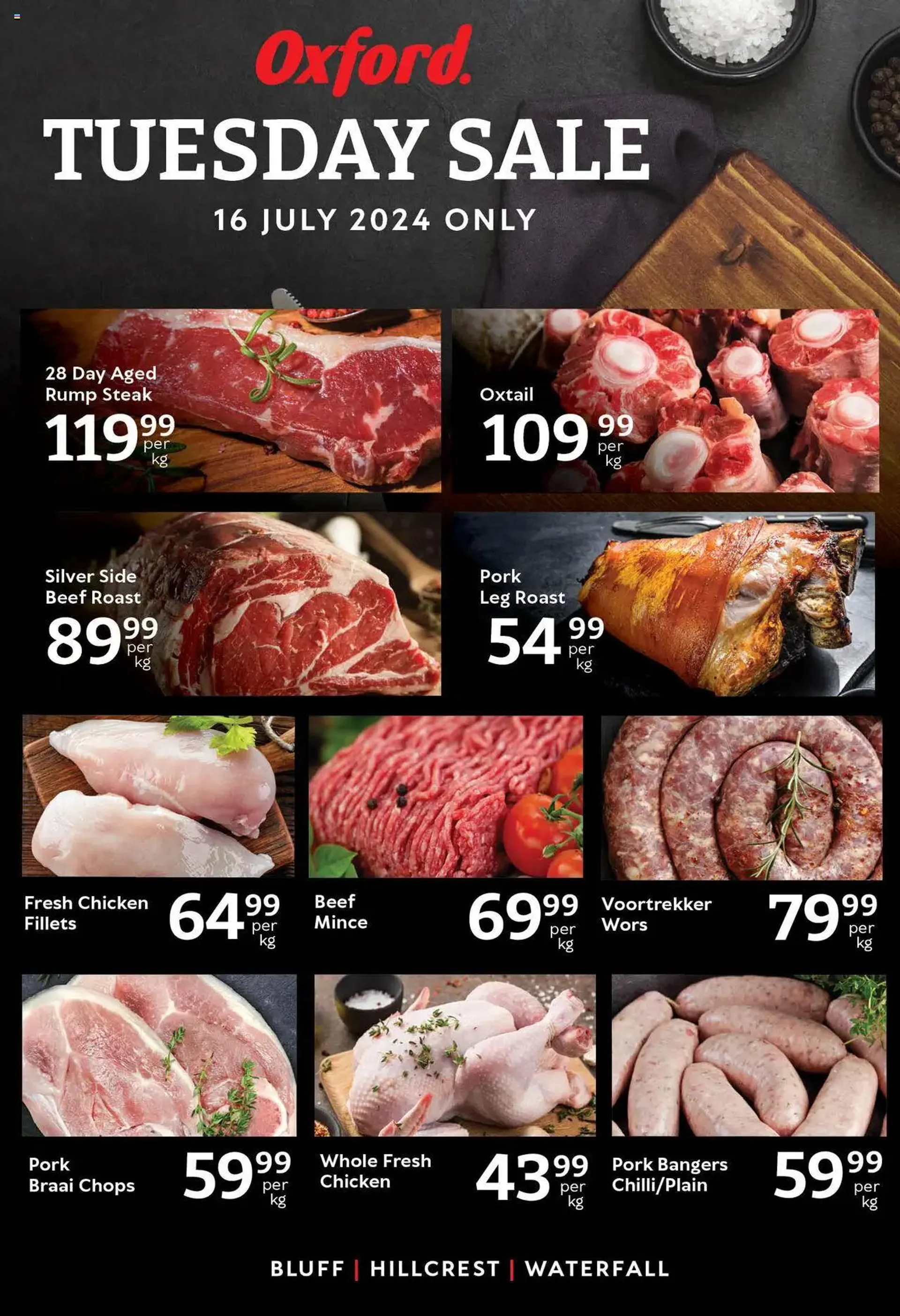 Oxford Freshmarket - Tuesday Specials from 16 July to 16 July 2024 - Catalogue Page 1