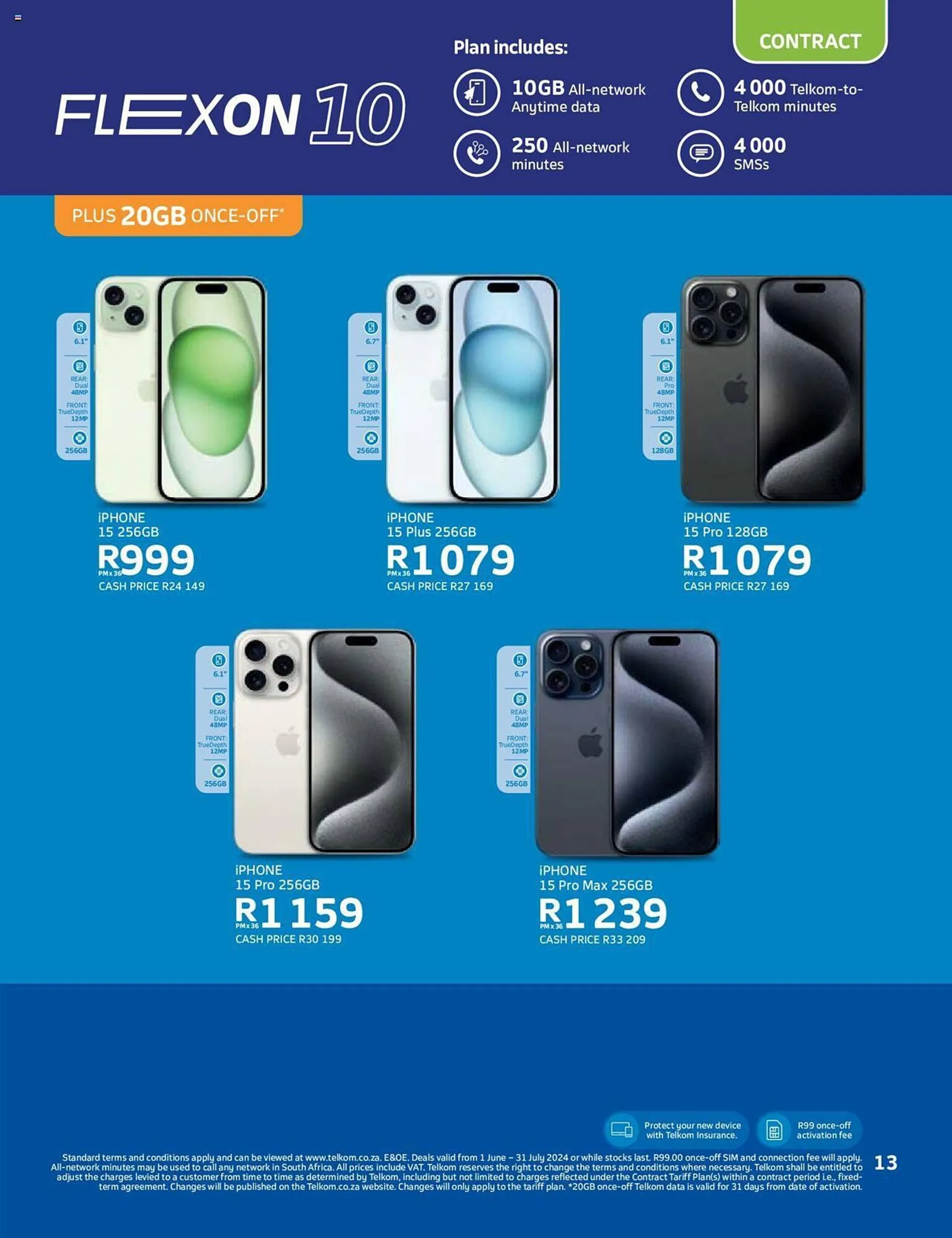 Telkom catalogue from 1 June to 31 July 2024 - Catalogue Page 13