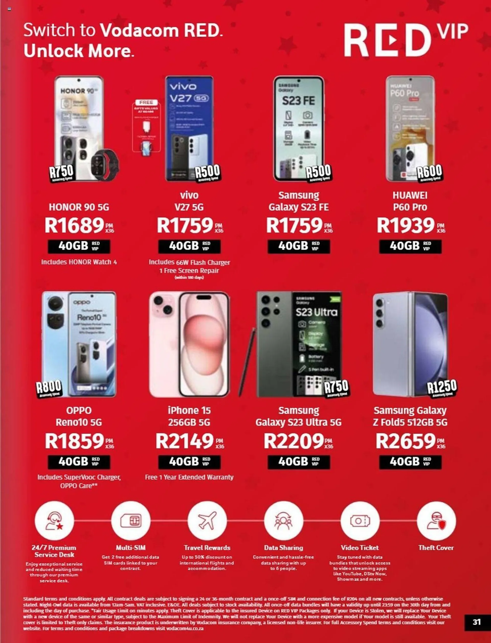 Vodacom catalogue from 7 December to 7 January 2024 - Catalogue Page 31