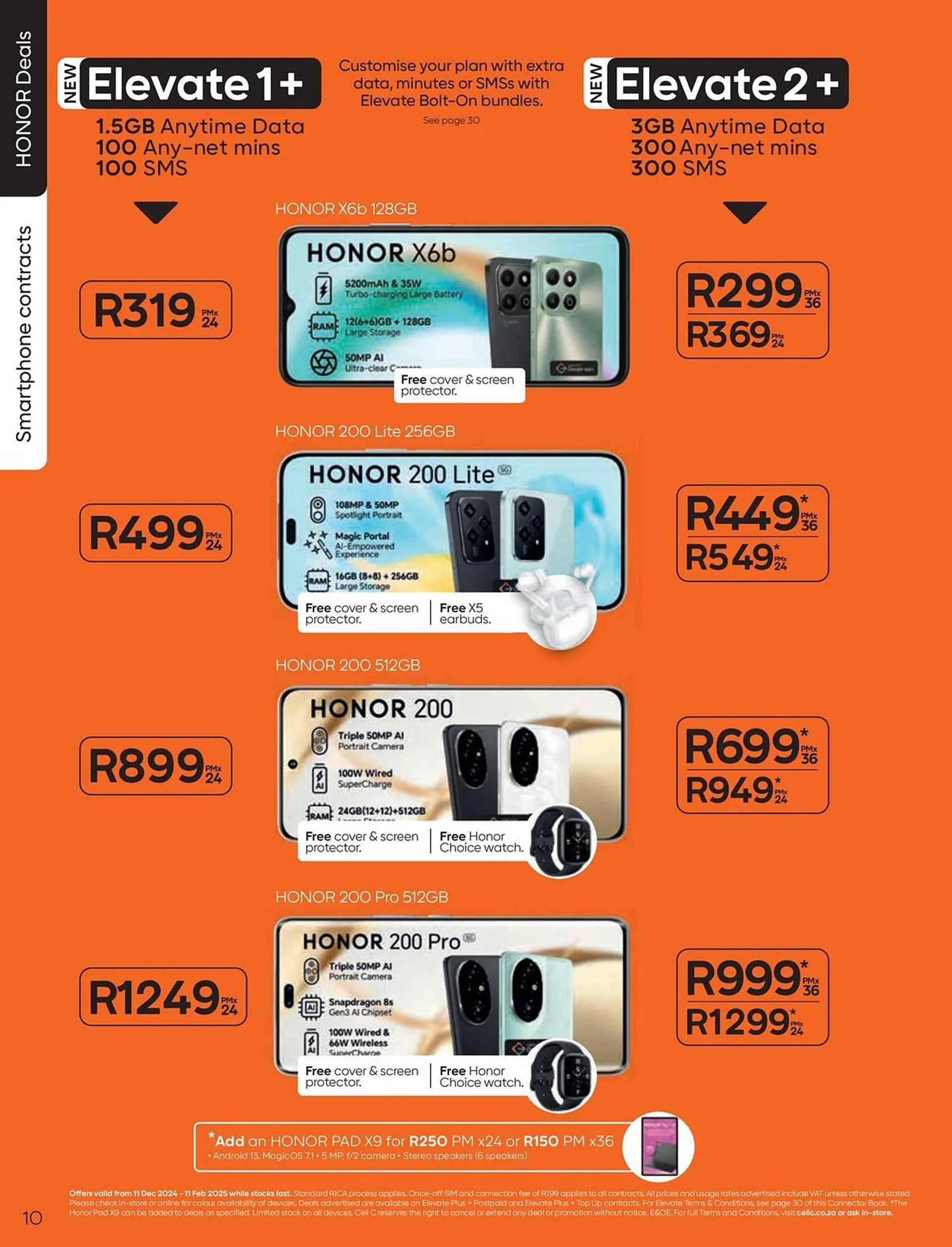 Cell C catalogue from 12 December to 11 February 2025 - Catalogue Page 10