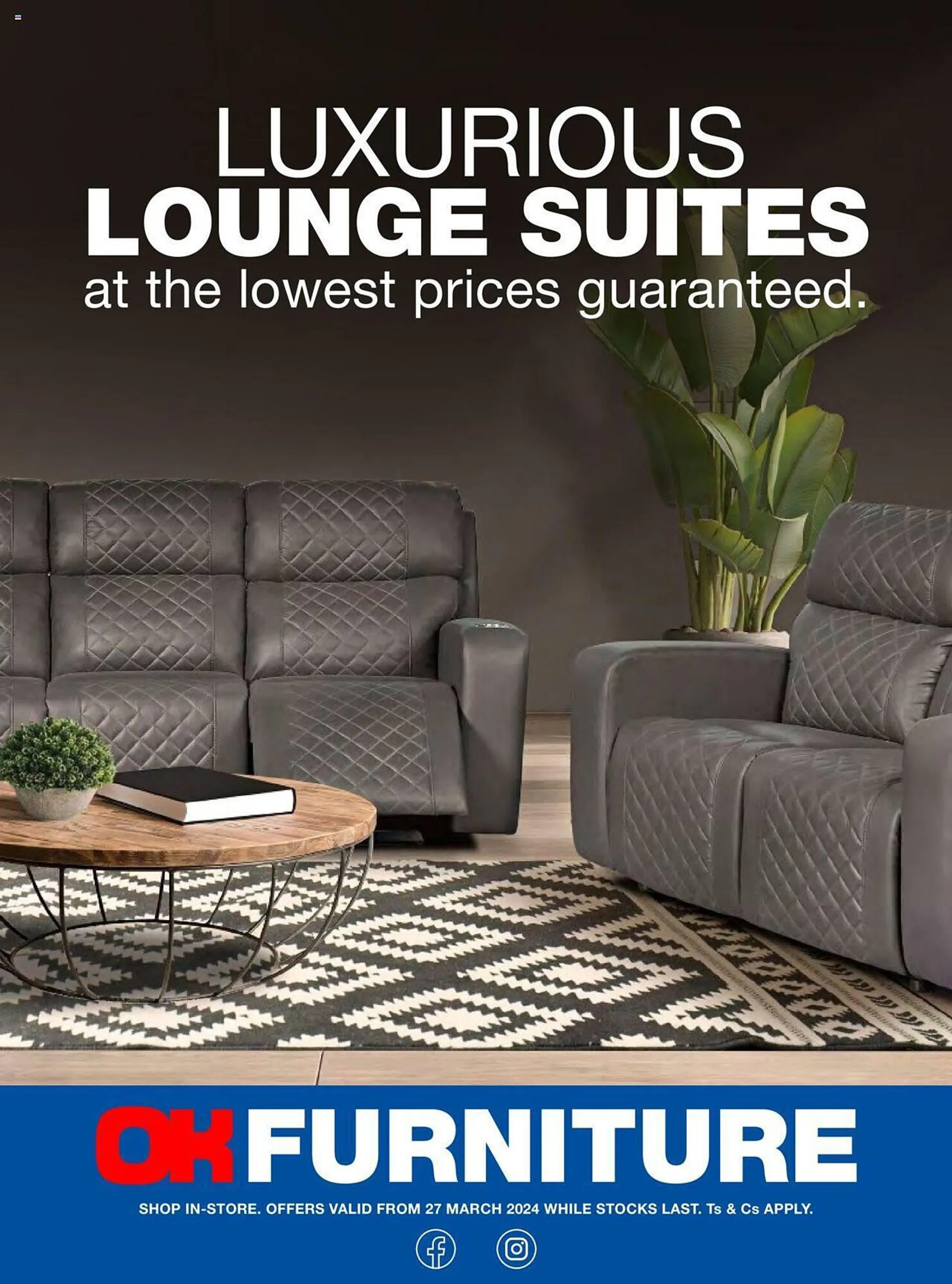 OK Furniture catalogue - 27 March 27 April 2024 - Page 1