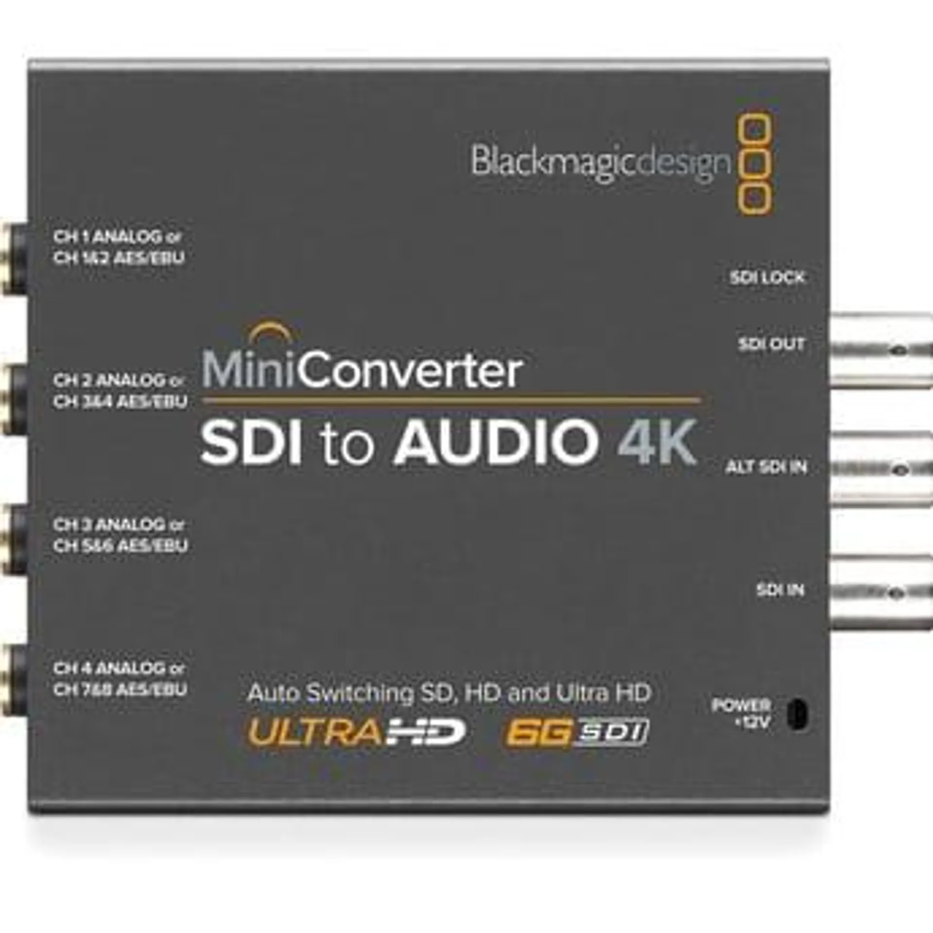 Blackmagic Design SDI to Audio 4K Mini Converter