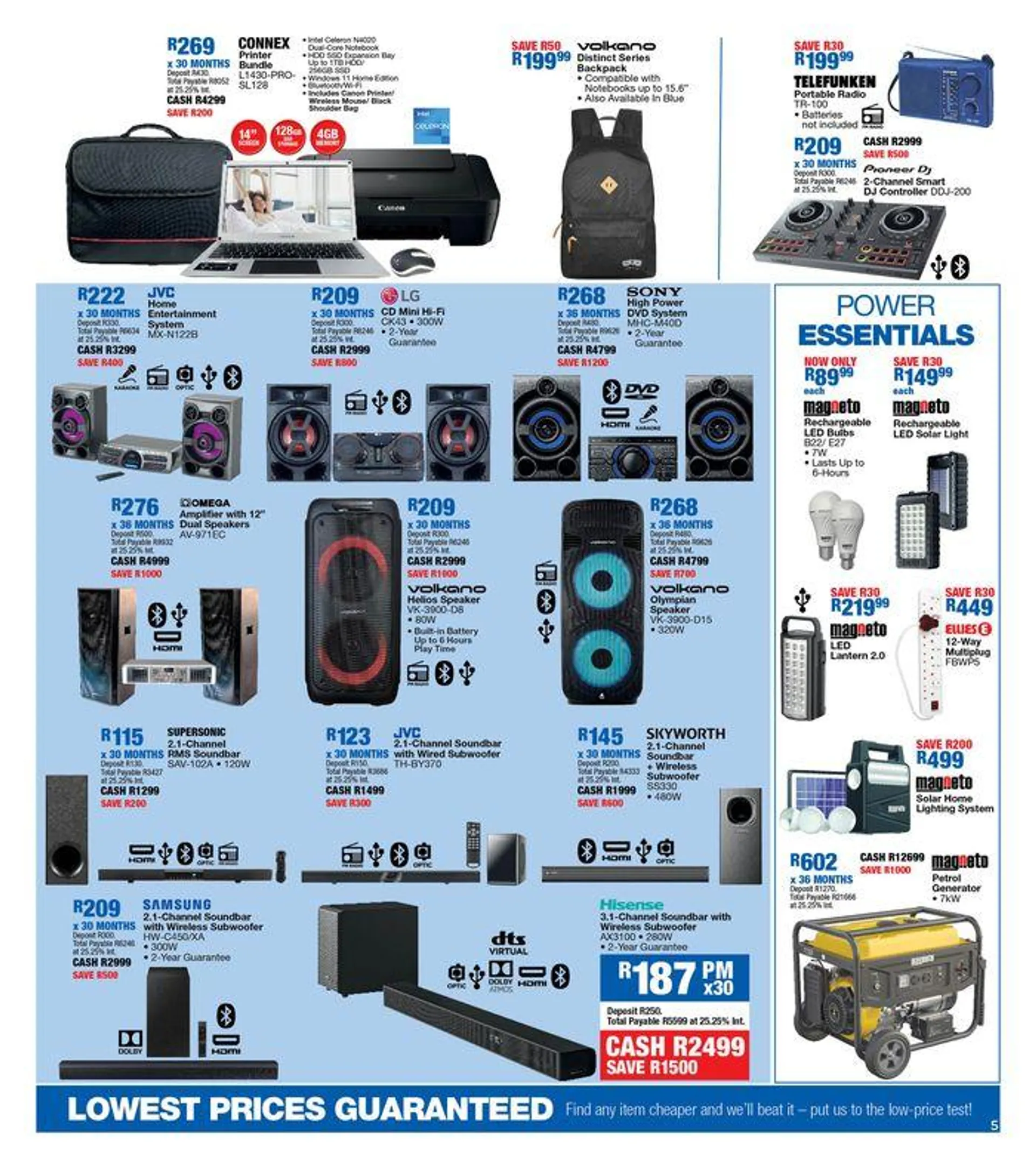 Oowesr Prices Guaranteed! from 22 August to 15 September 2024 - Catalogue Page 5